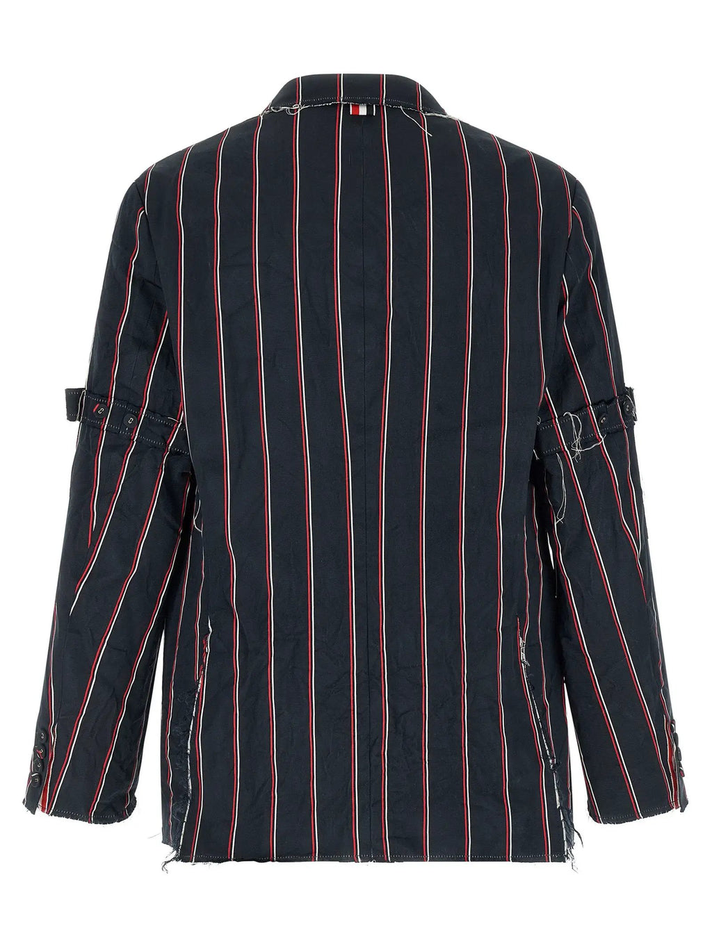 Thom Browne Blue Silk Blazer