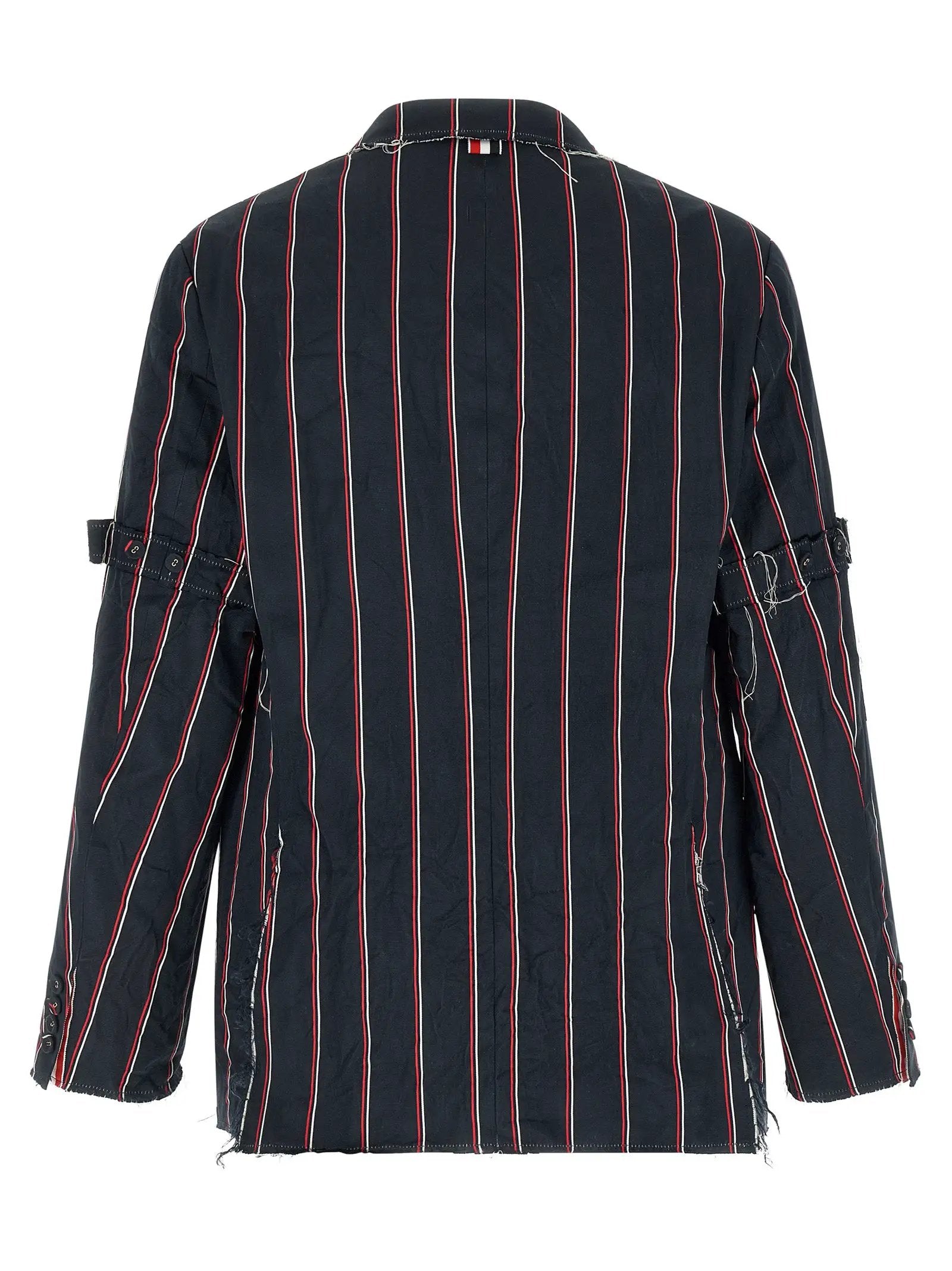 Thom Browne Blue Silk Blazer