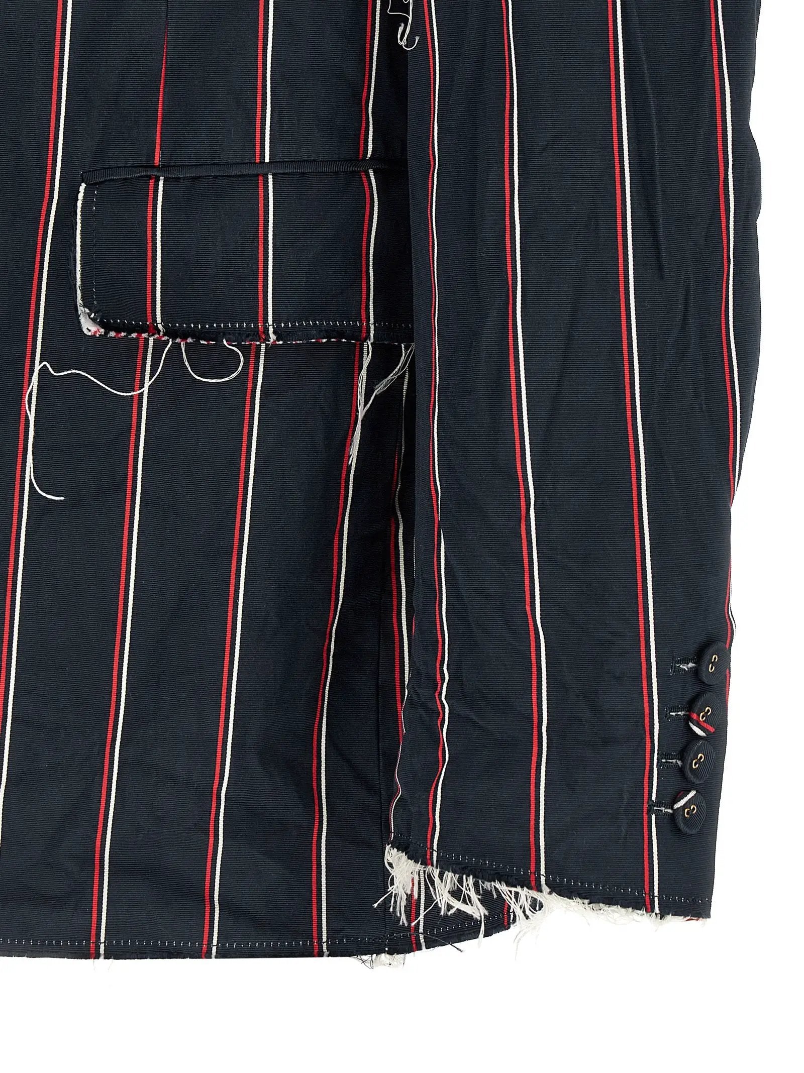 Thom Browne Blue Silk Blazer
