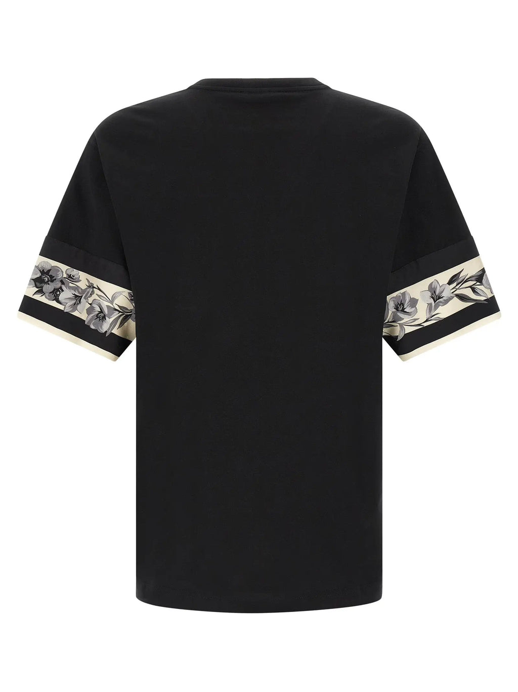 Dolce & Gabbana Black Cotton Long Sleeve T-Shirt