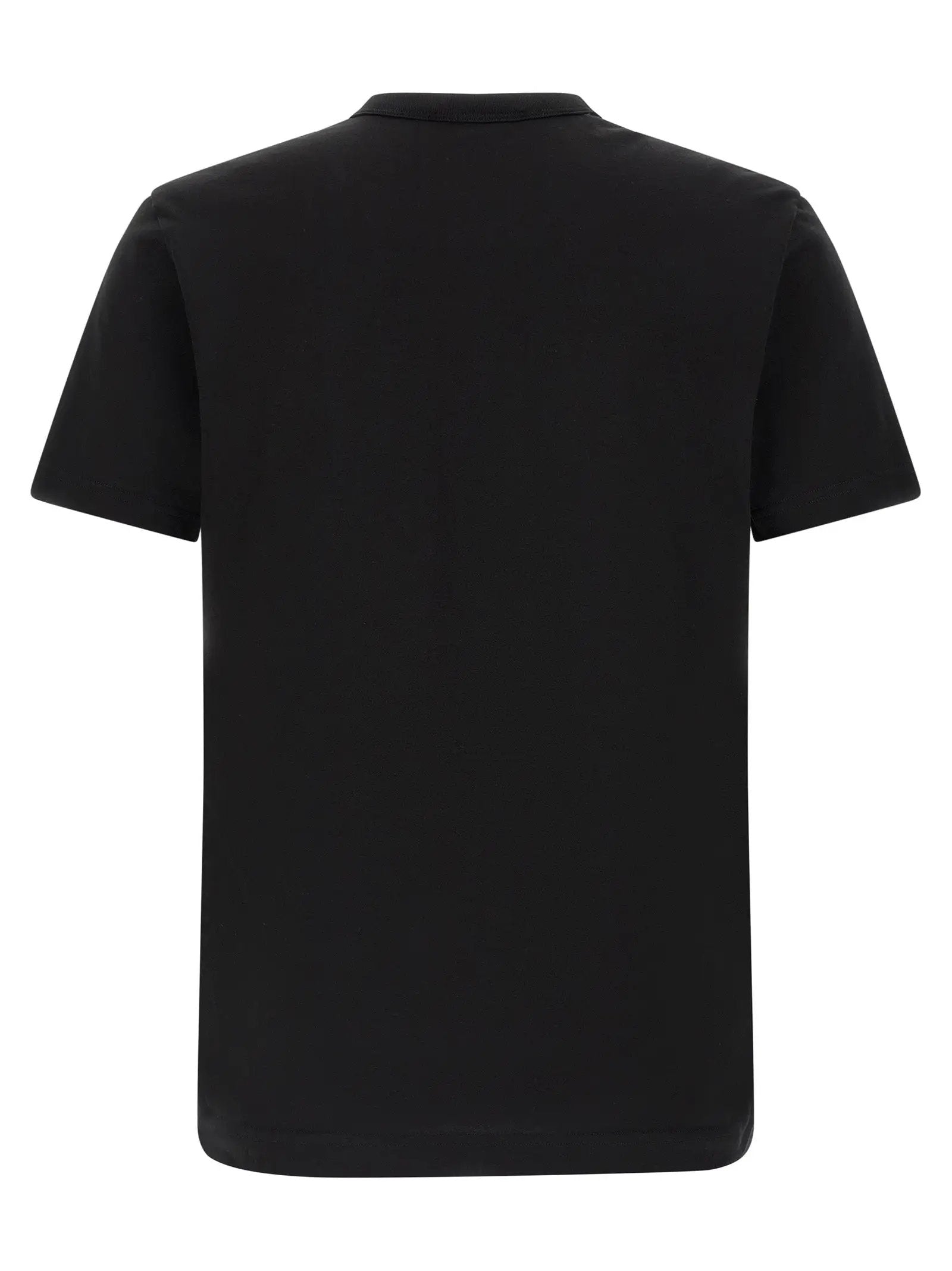 Dolce & Gabbana Black Cotton T-Shirt