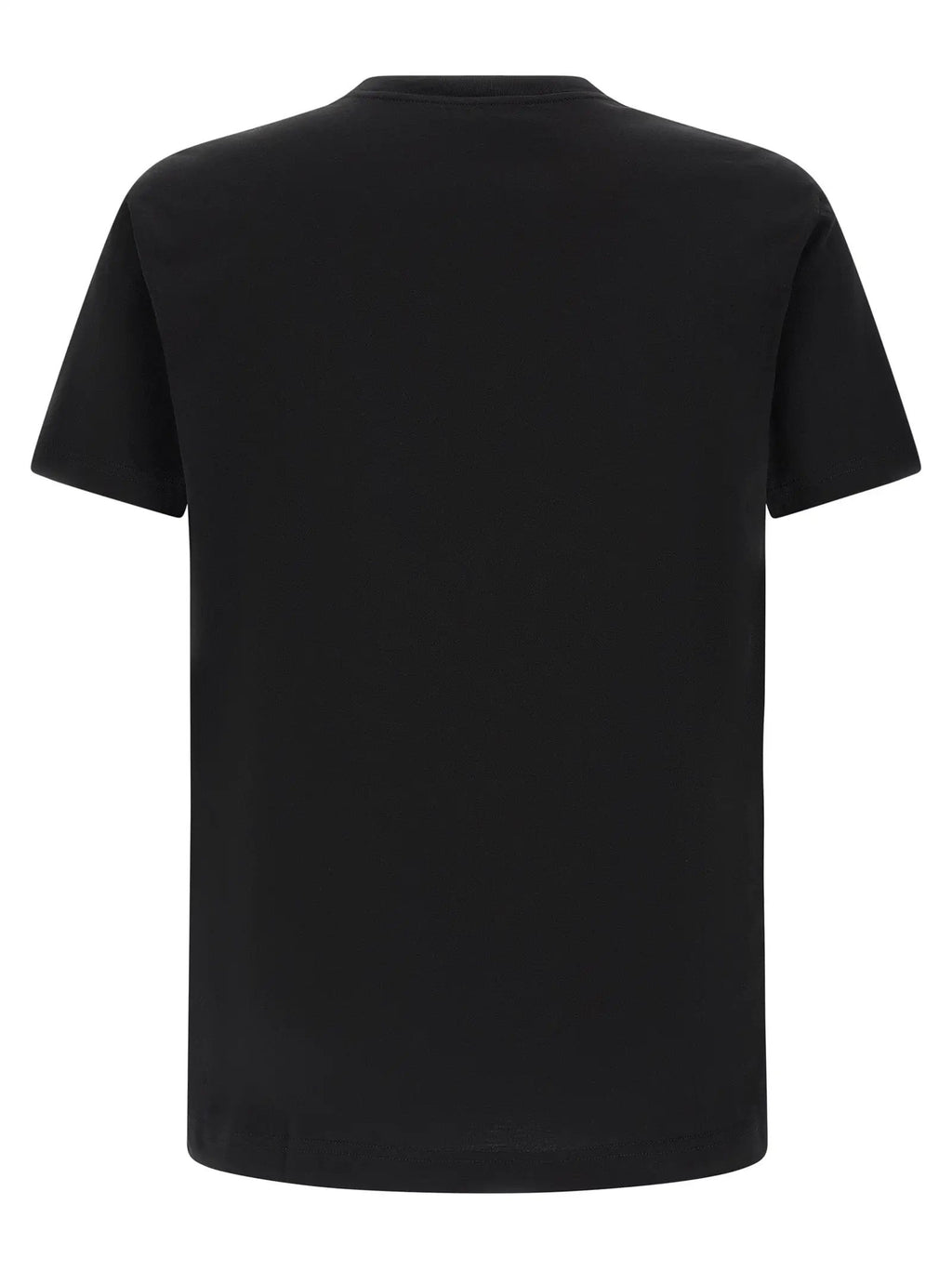 Dolce & Gabbana Black Cotton T-Shirt