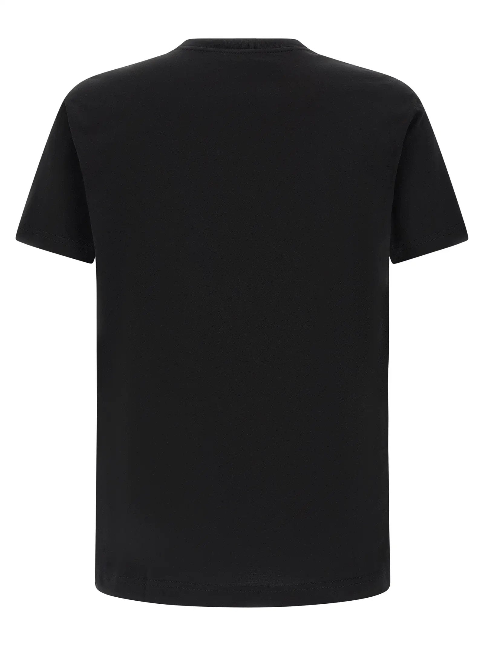 Dolce & Gabbana Black Cotton T-Shirt
