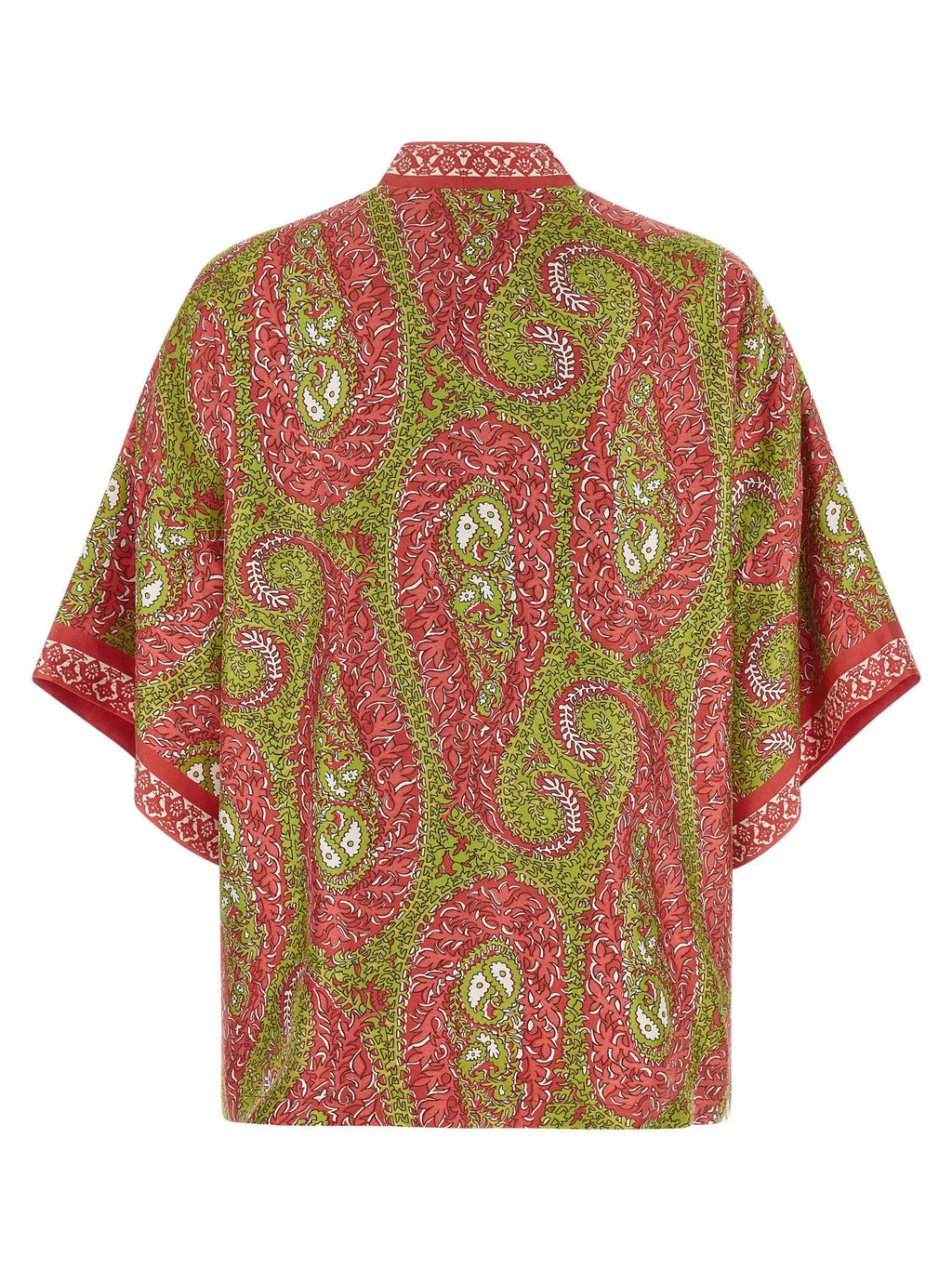 Etro Multicolor Silk Cardigan