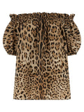 Dolce & Gabbana Brown Cotton Shirt