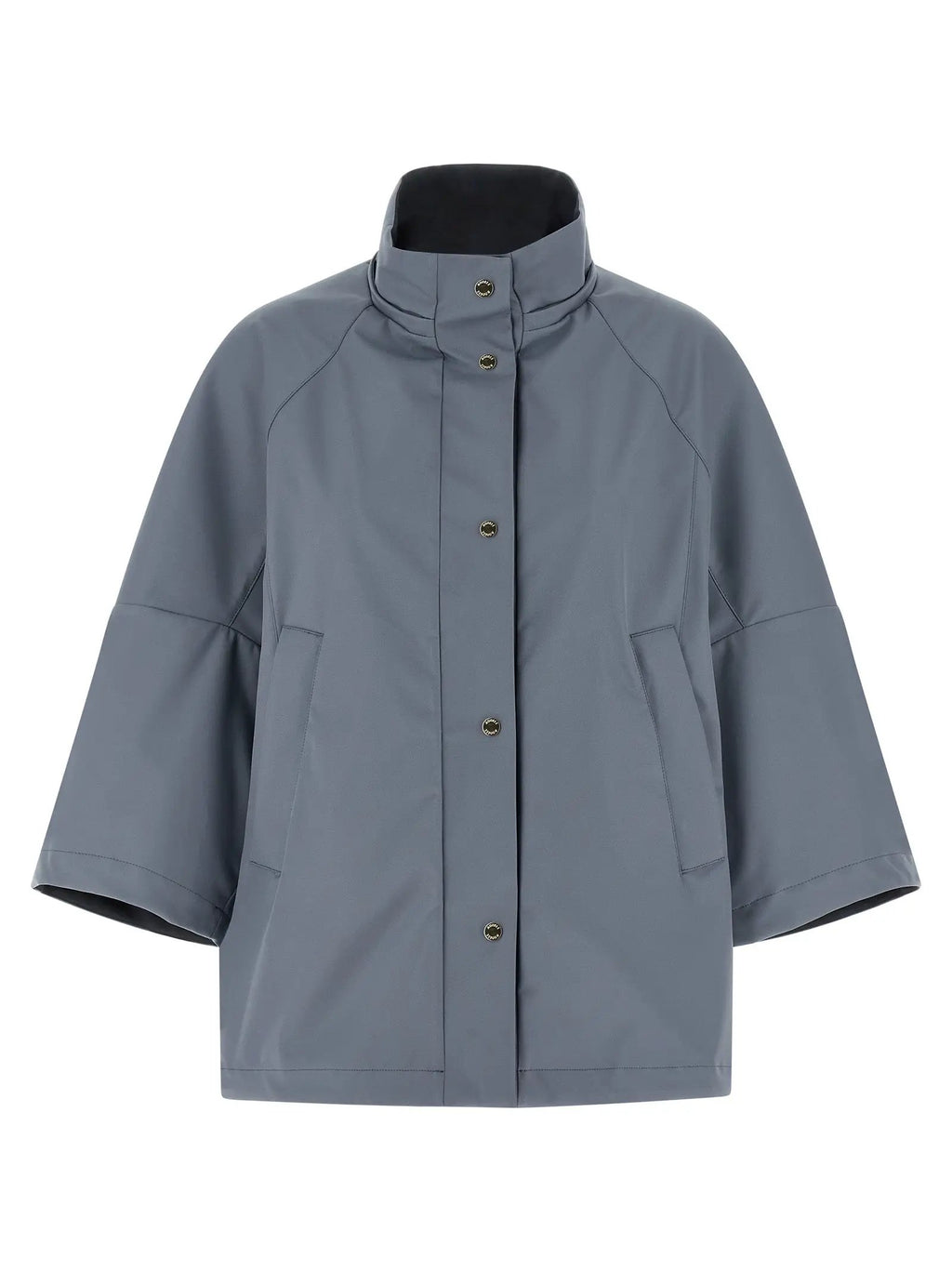 MooRER Blue Polyester Shell Jacket