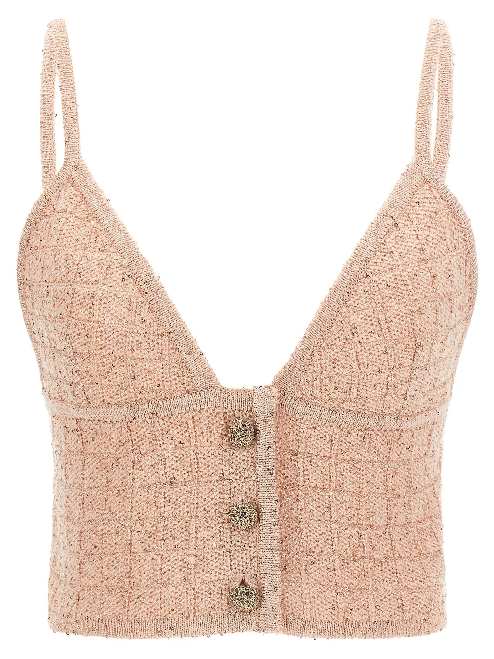 Alessandra Rich Multicolor Polyester Tank Tops