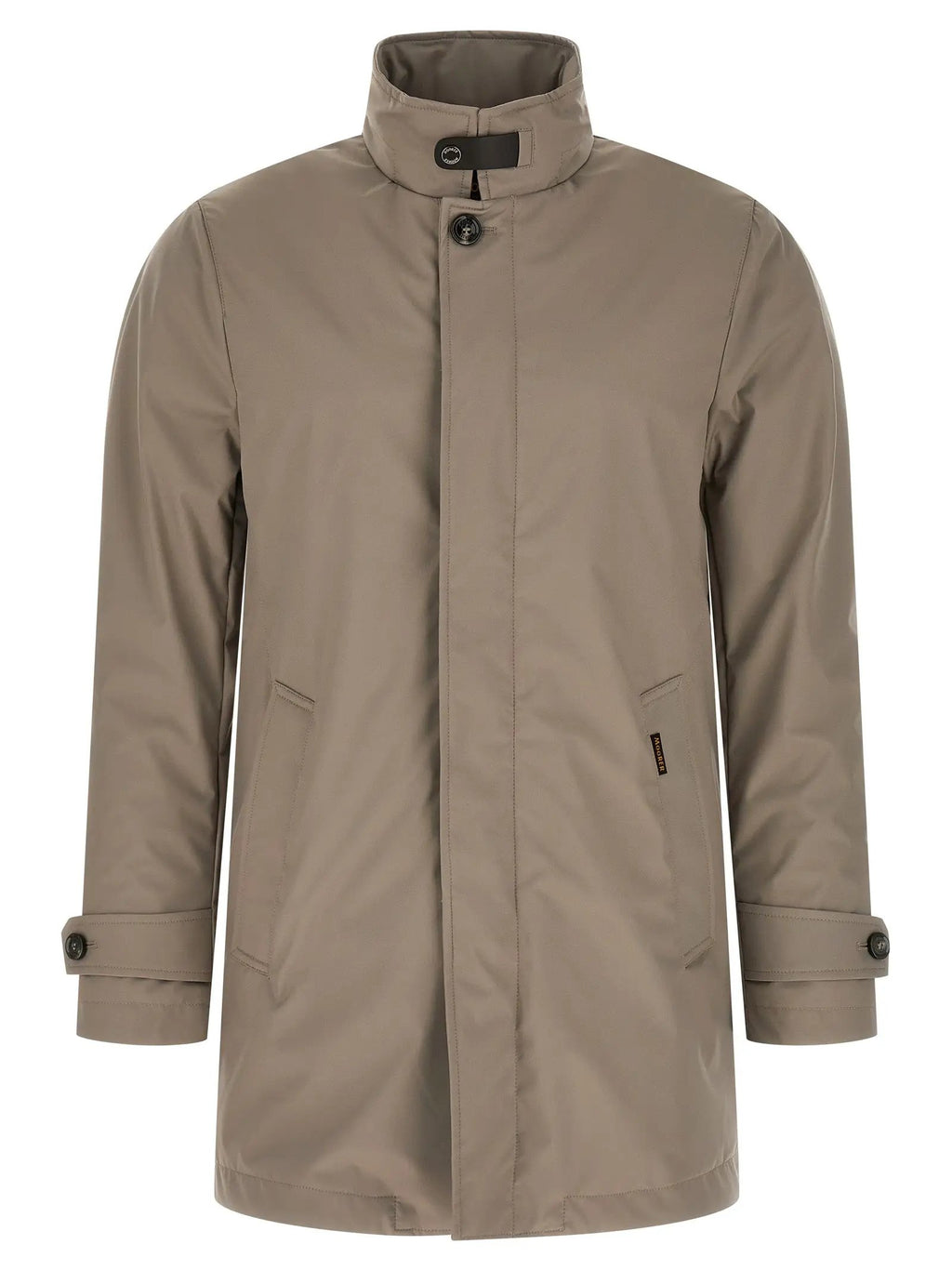 MooRER Gray Polyester Shell Jacket