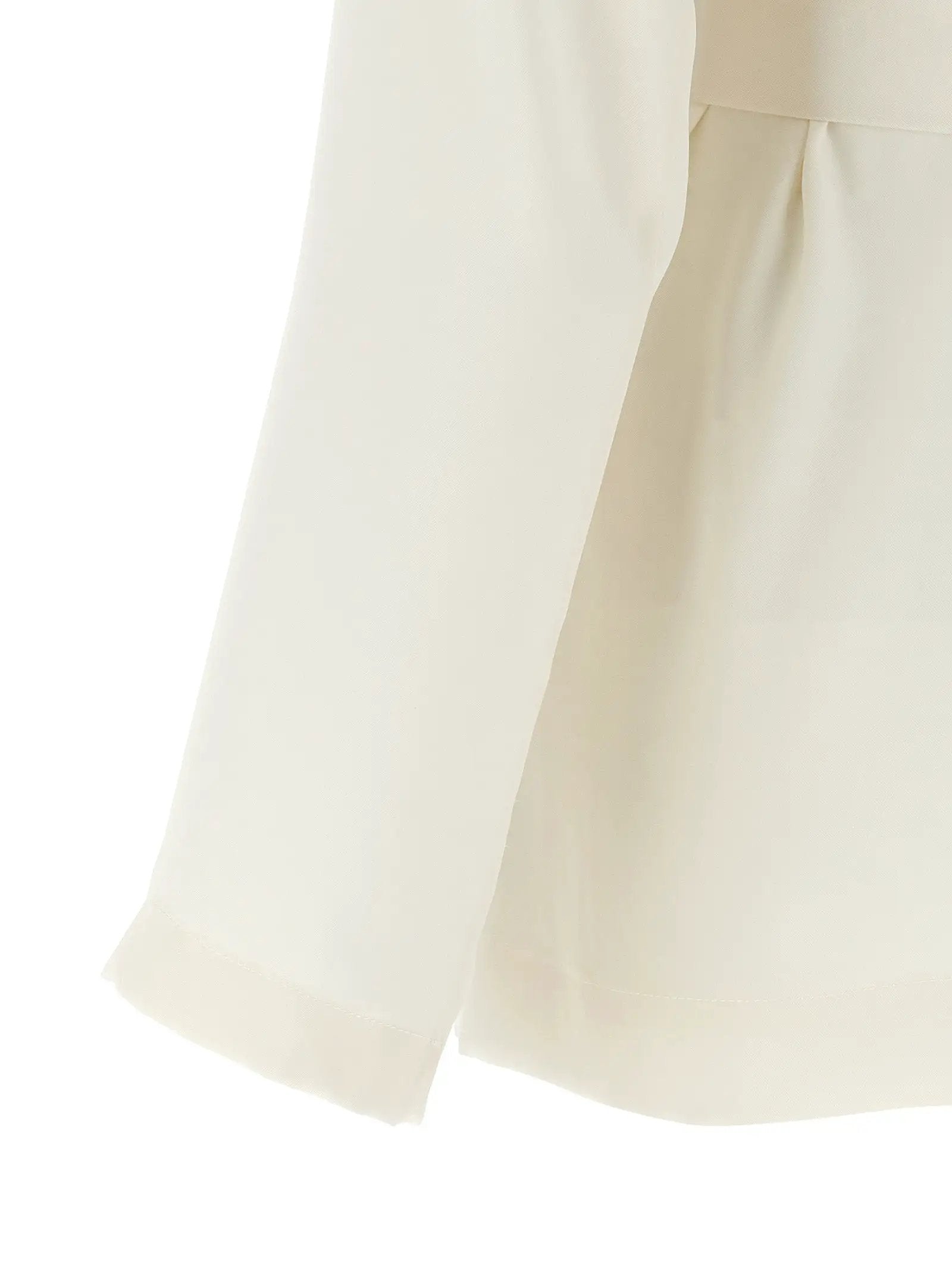 P.A.R.O.S.H. White Polyester Blazer