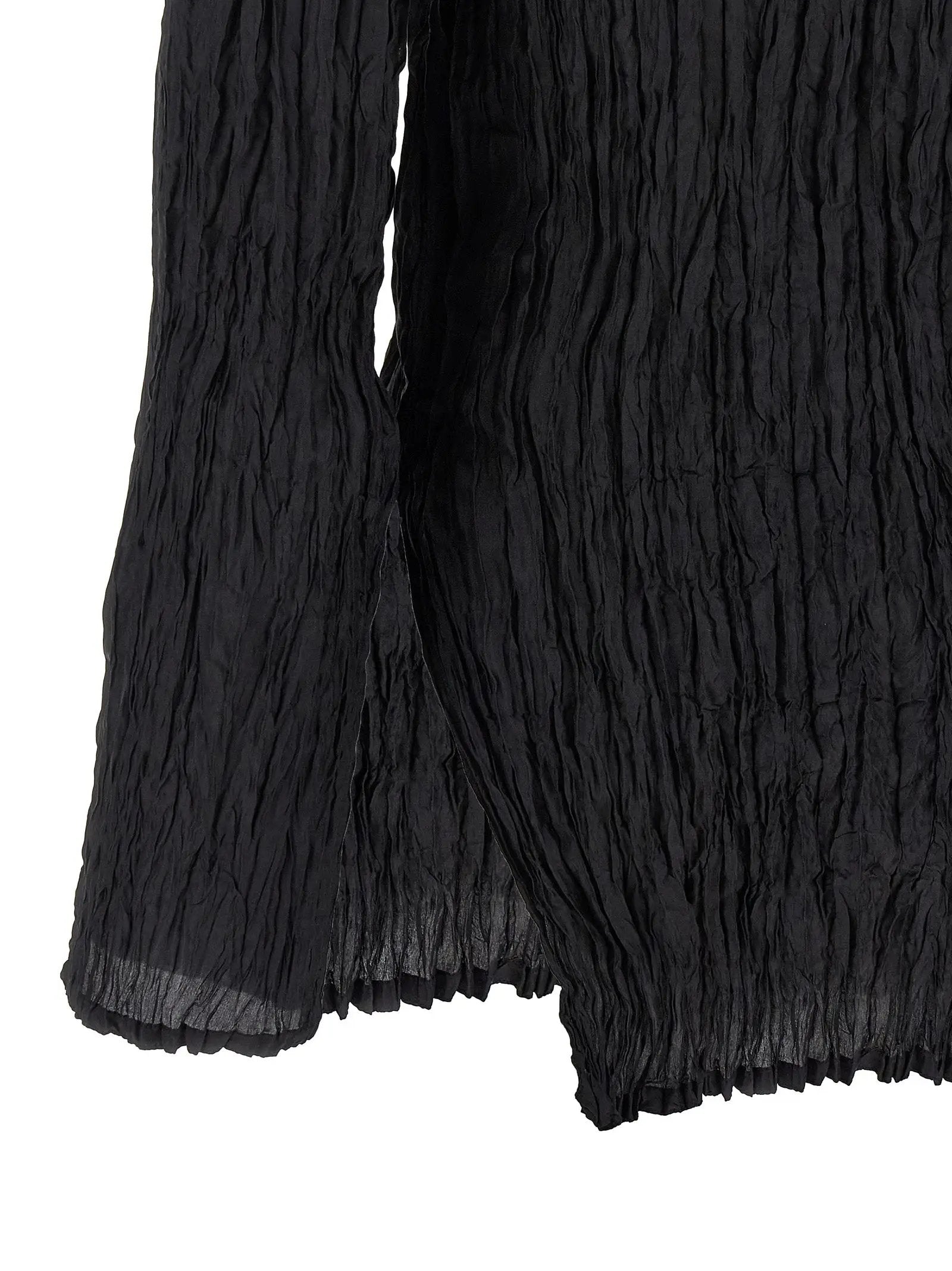 P.A.R.O.S.H. Black Silk Blouse