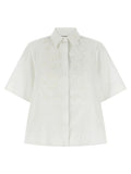 P.A.R.O.S.H. White Cotton Blouse