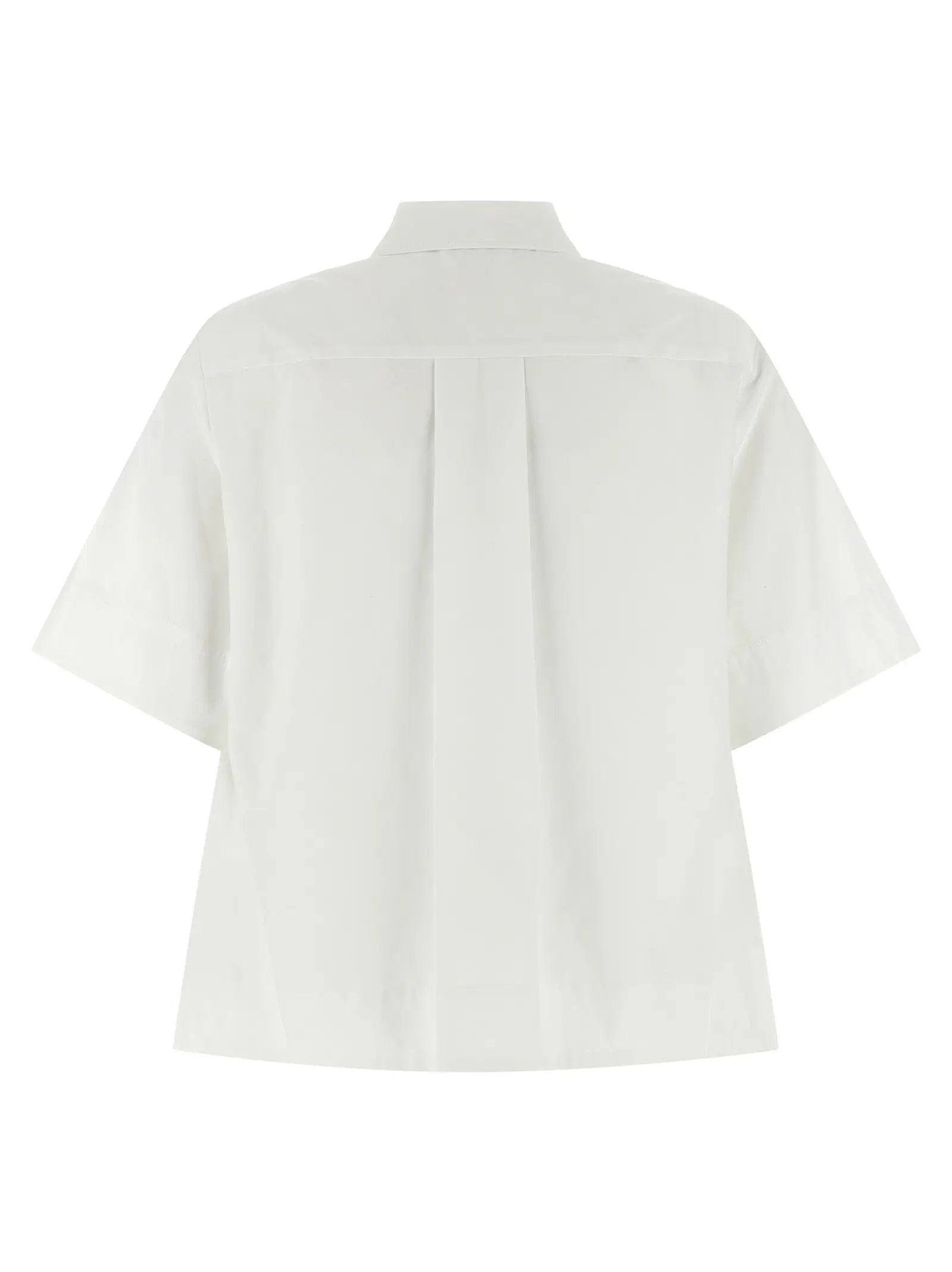 P.A.R.O.S.H. White Cotton Blouse