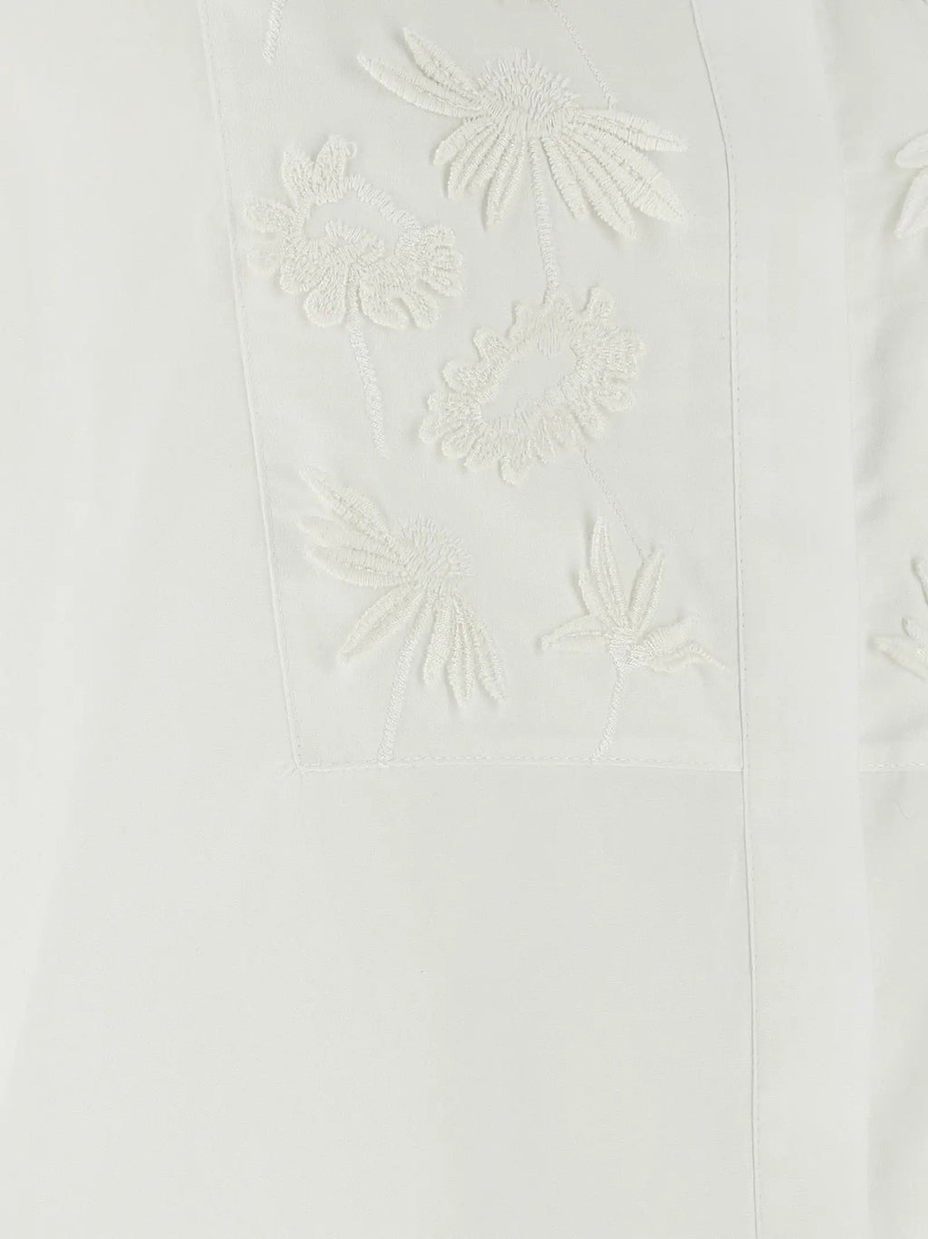 P.A.R.O.S.H. White Cotton Blouse