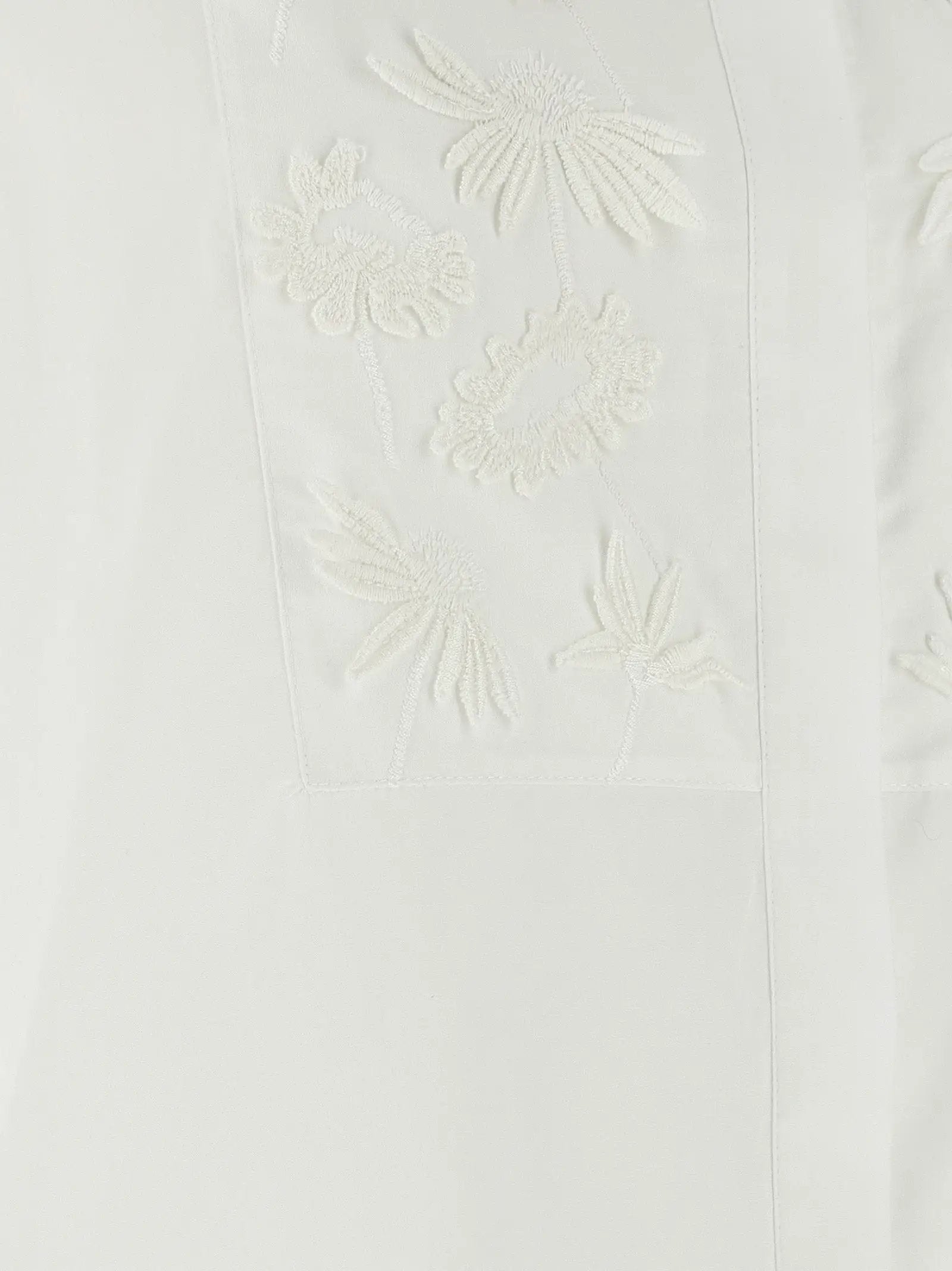 P.A.R.O.S.H. White Cotton Blouse