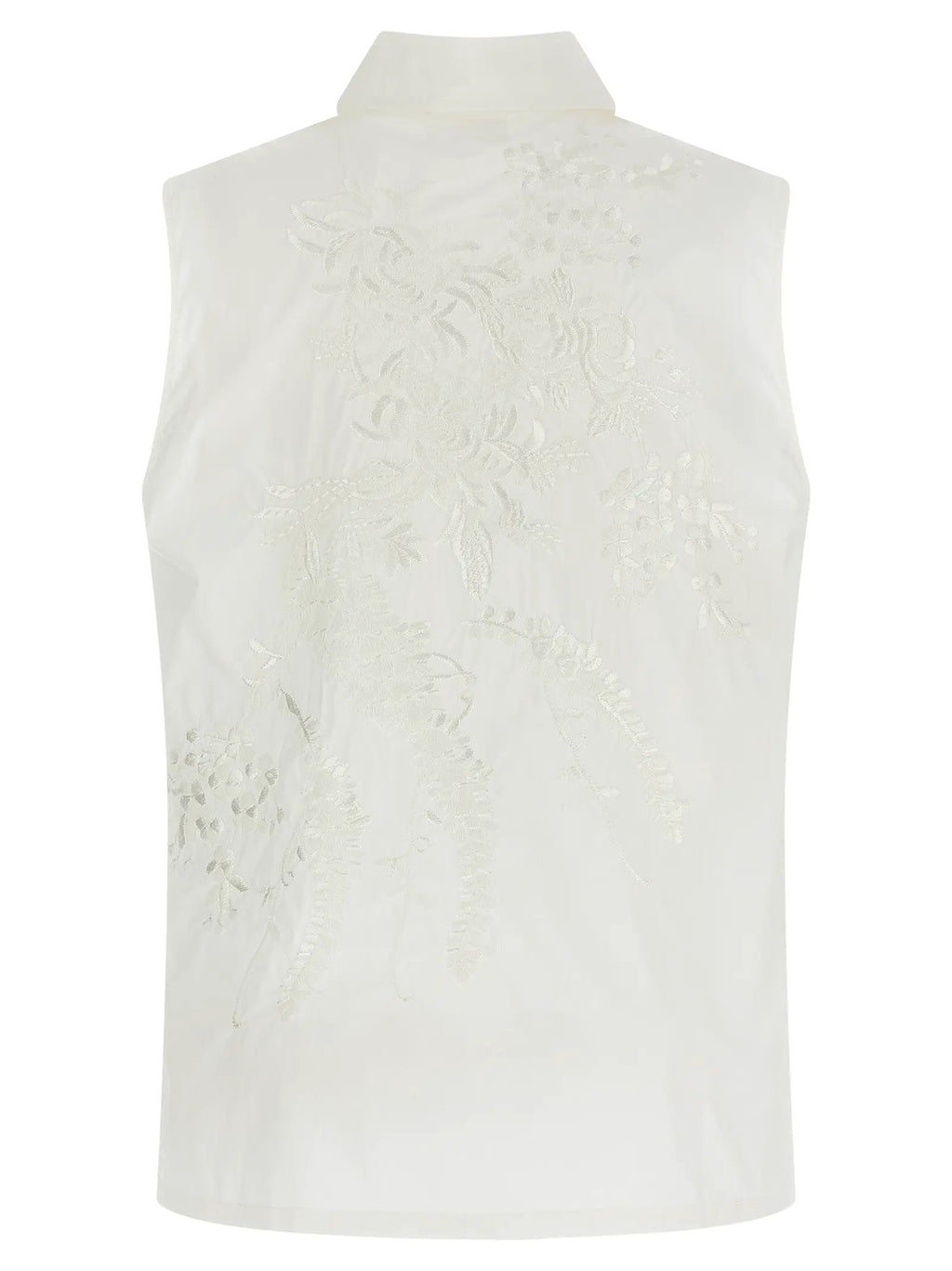 P.A.R.O.S.H. White Polyamide Blouse