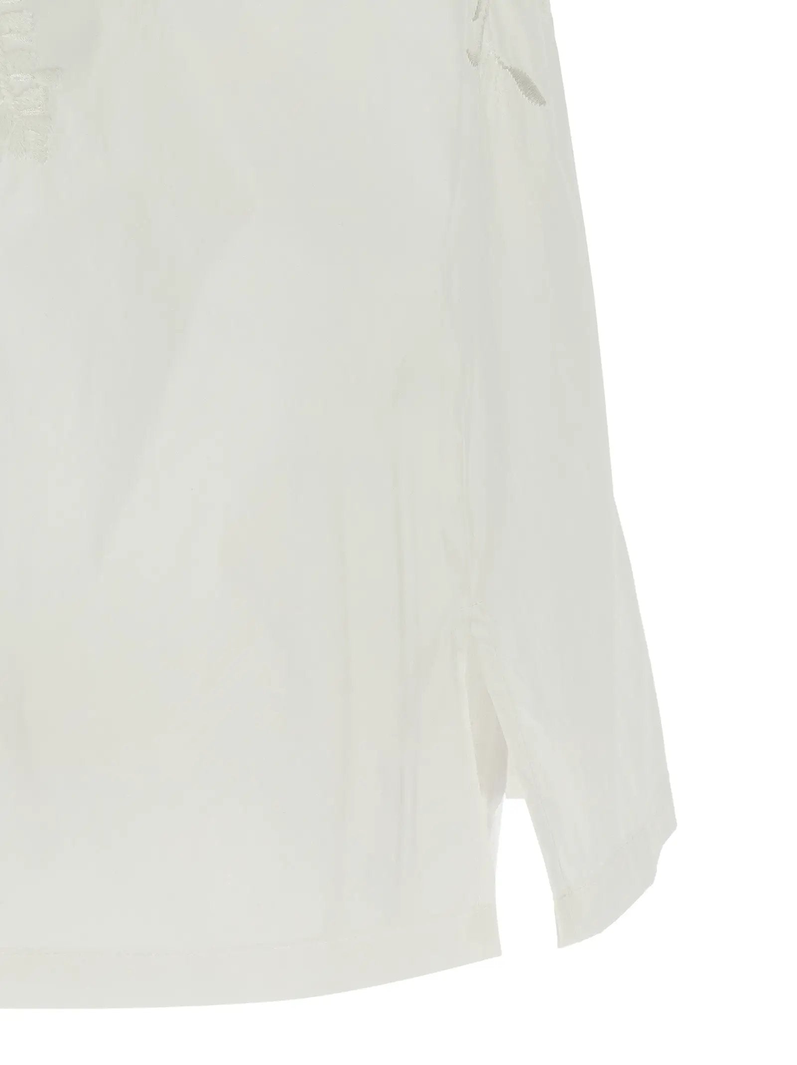 P.A.R.O.S.H. White Polyamide Blouse