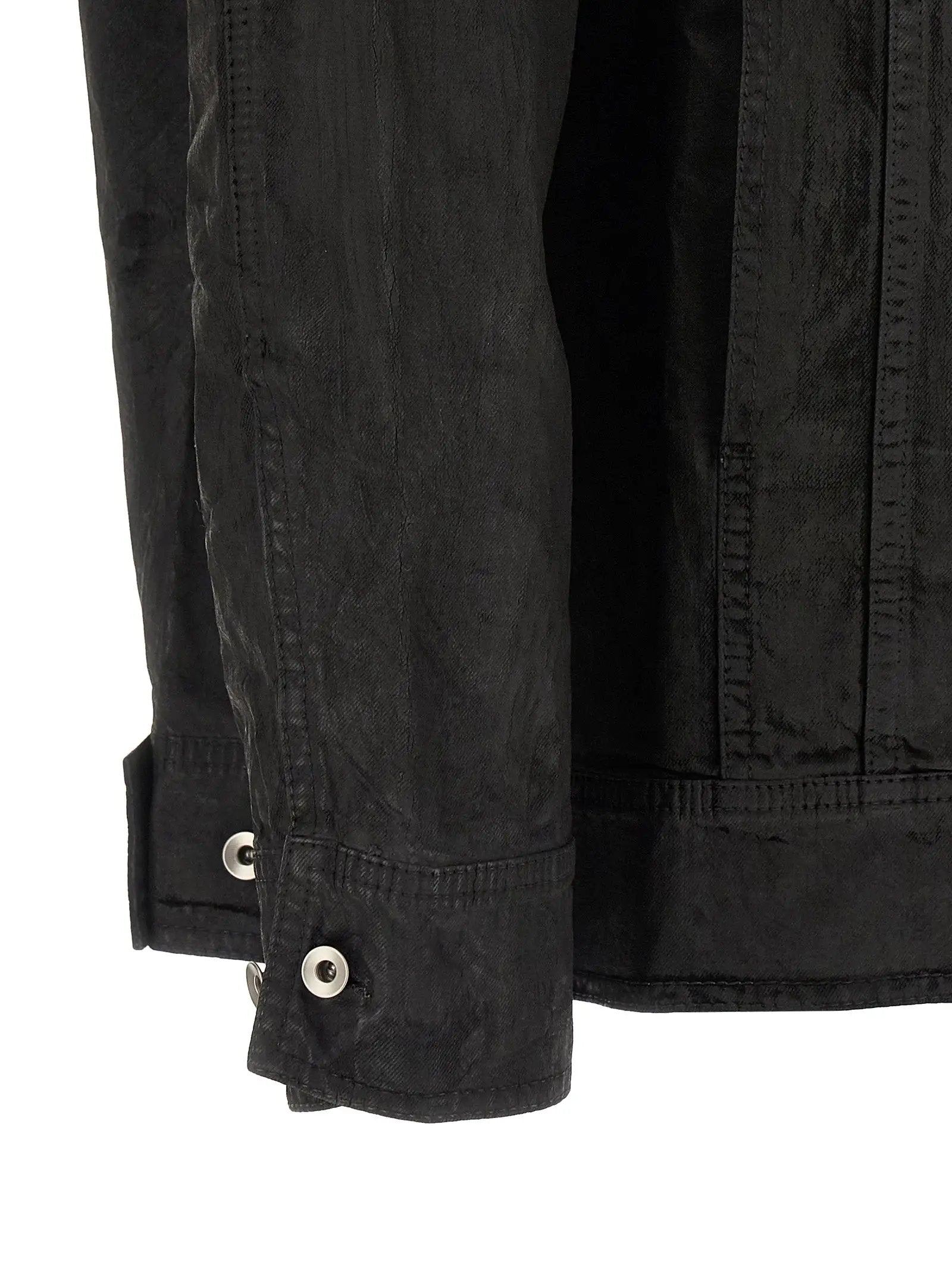 DRKSHDW Black Cotton Denim Jacket