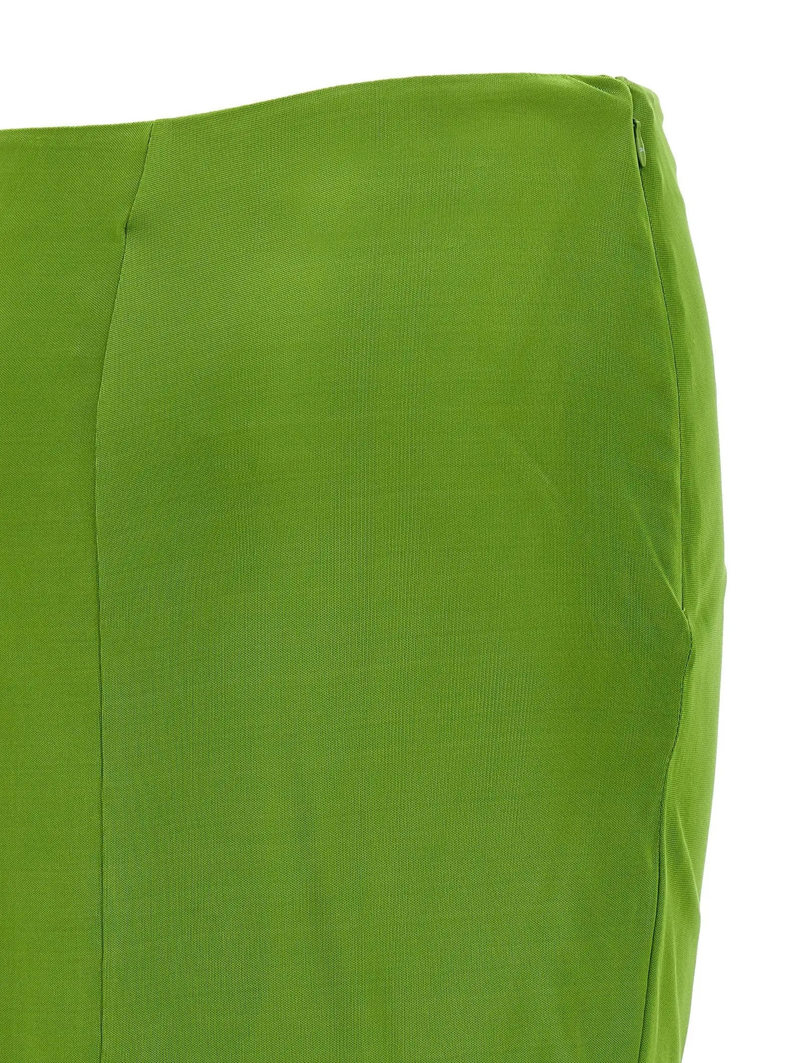 Elisabetta Franchi Bicolor Viscose Mini Skirt