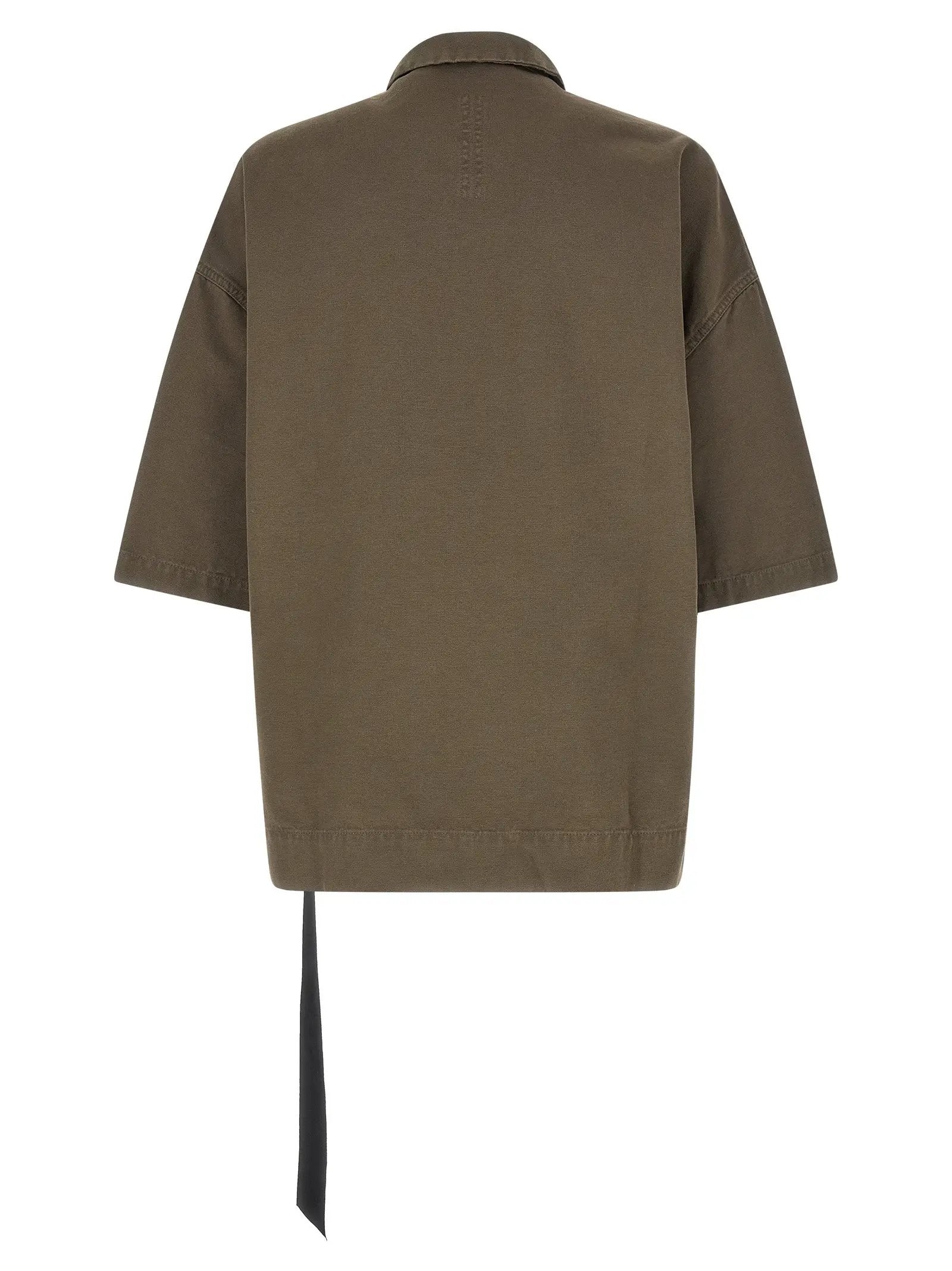 DRKSHDW Gray Cotton Blouse