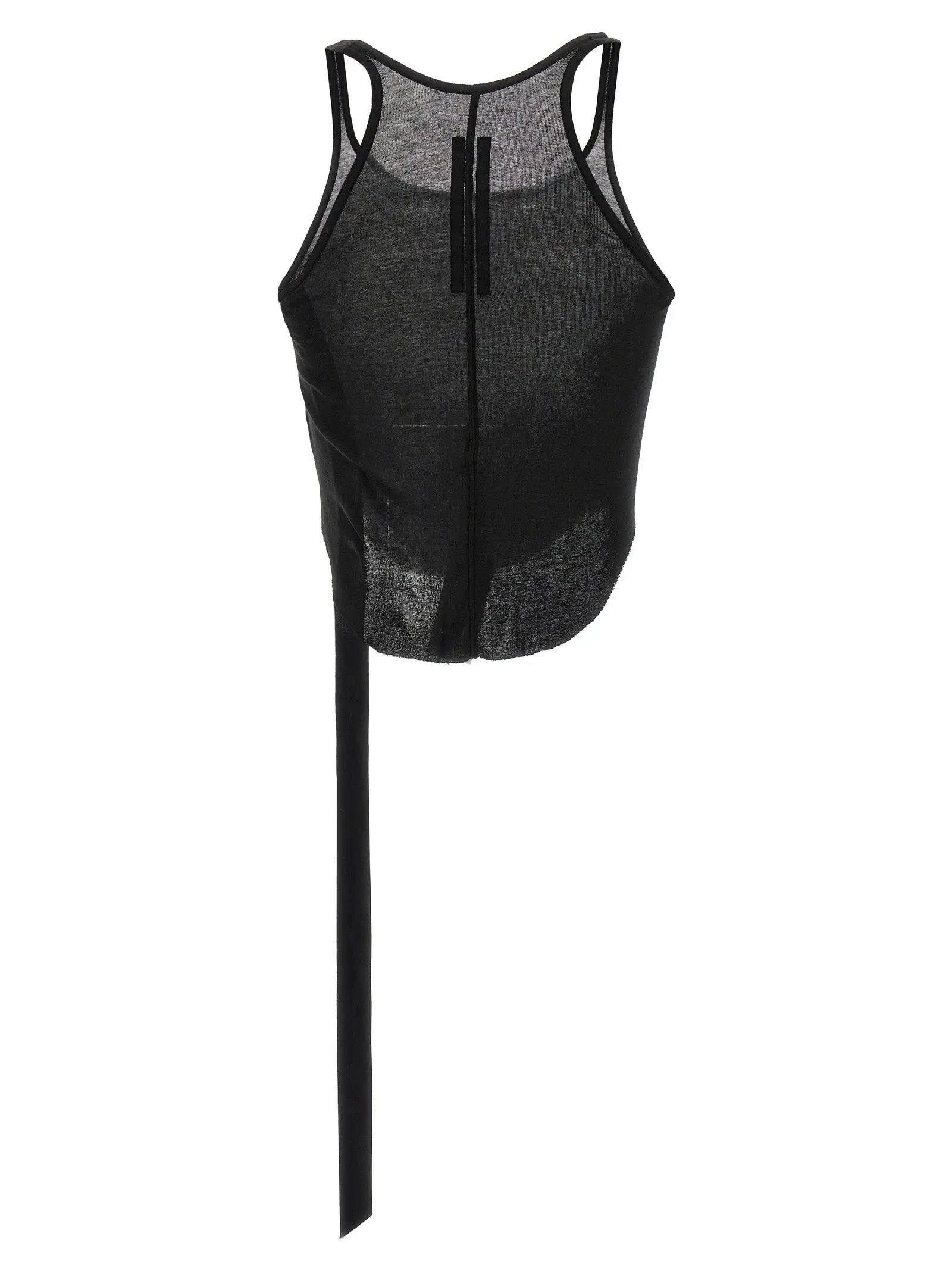 DRKSHDW Black Cotton Tank Tops