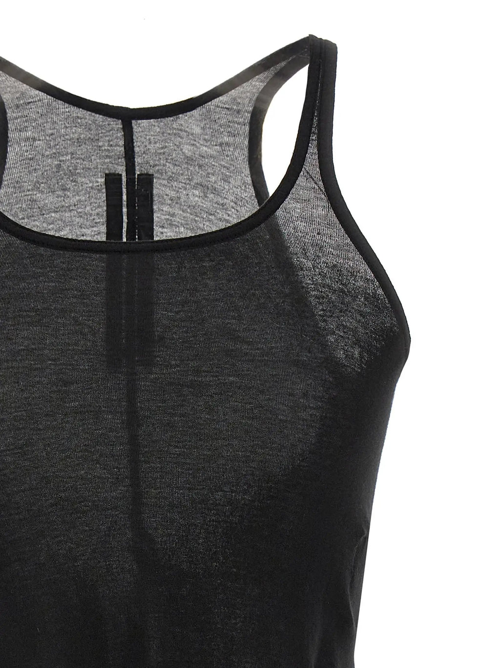 DRKSHDW Black Cotton Tank Tops