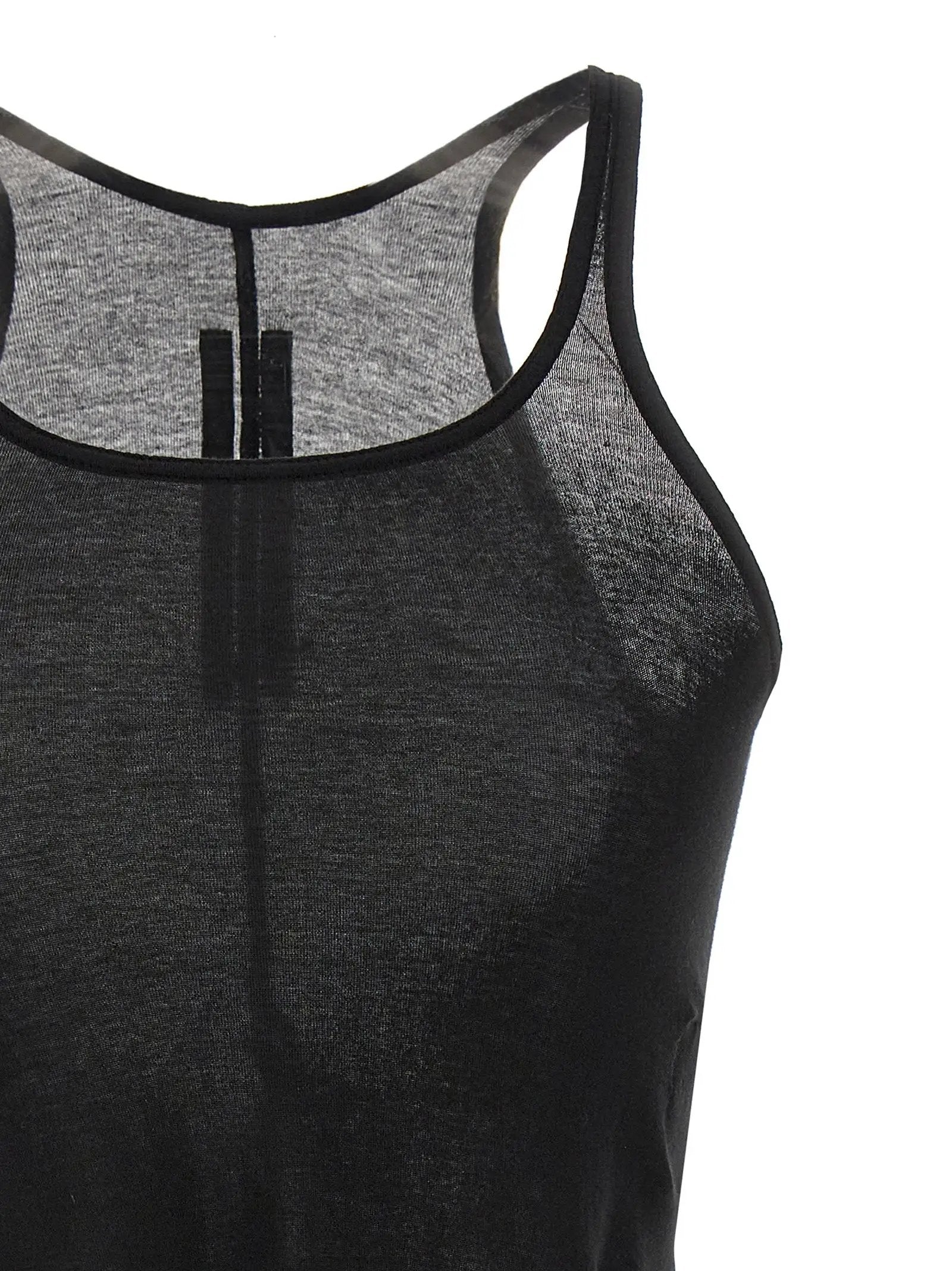 DRKSHDW Black Cotton Tank Tops