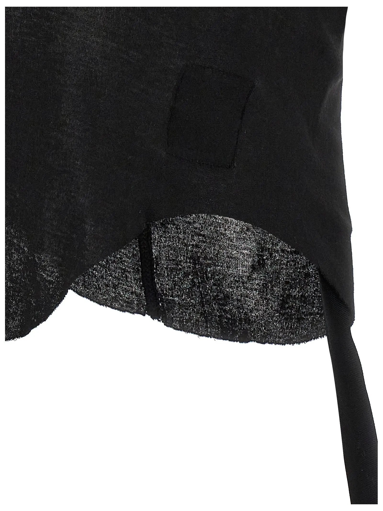 DRKSHDW Black Cotton Tank Tops