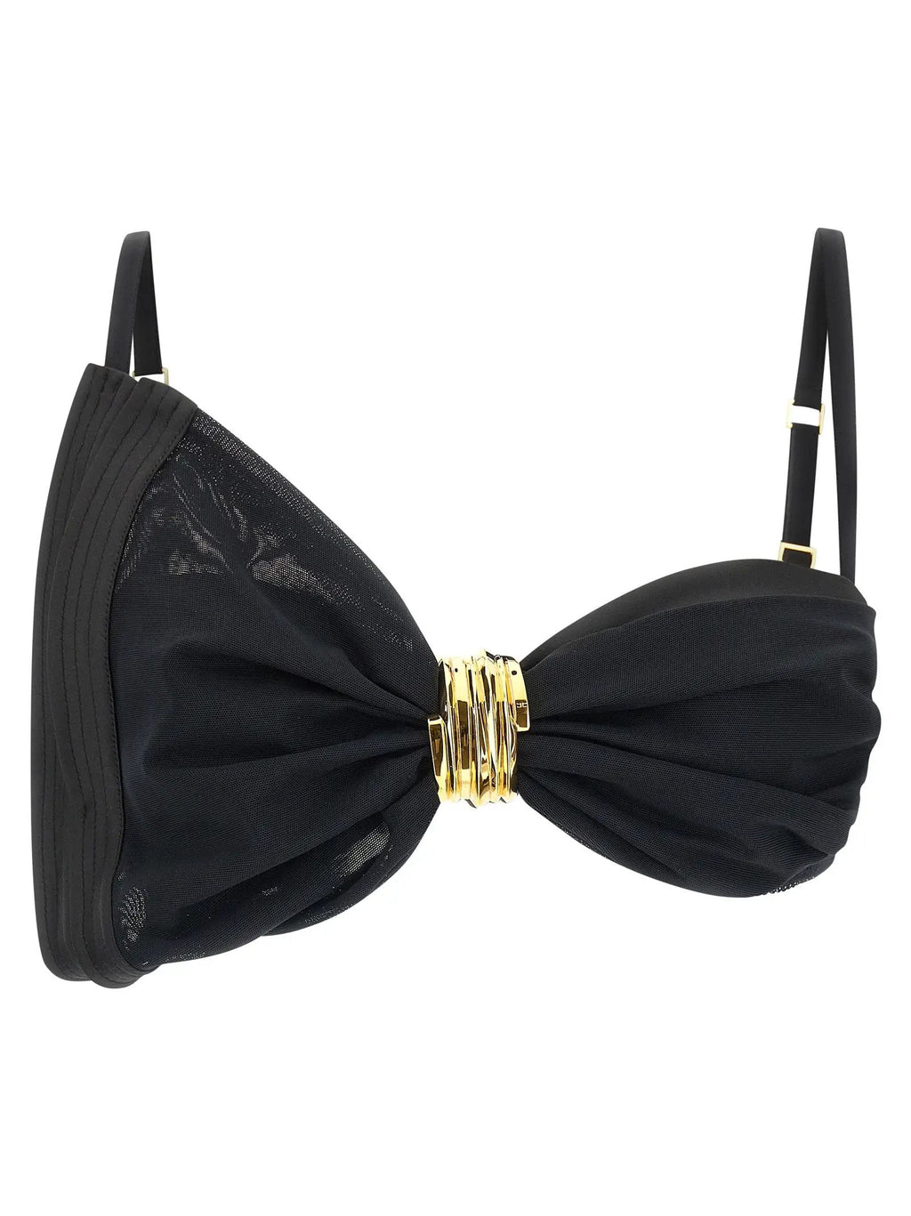 Elisabetta Franchi Black Polyamide Bra