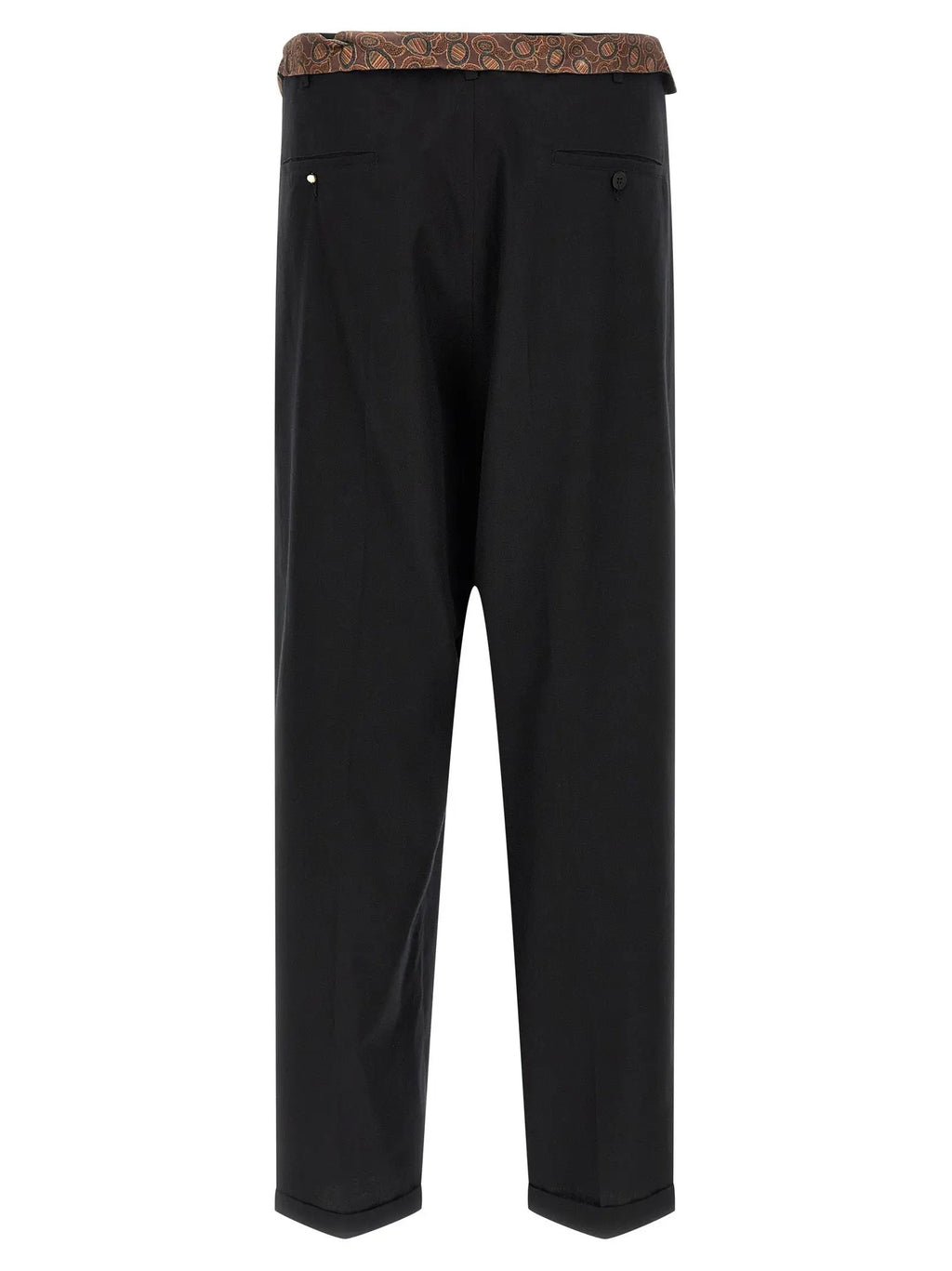 Magliano Black Cotton Casual Pants