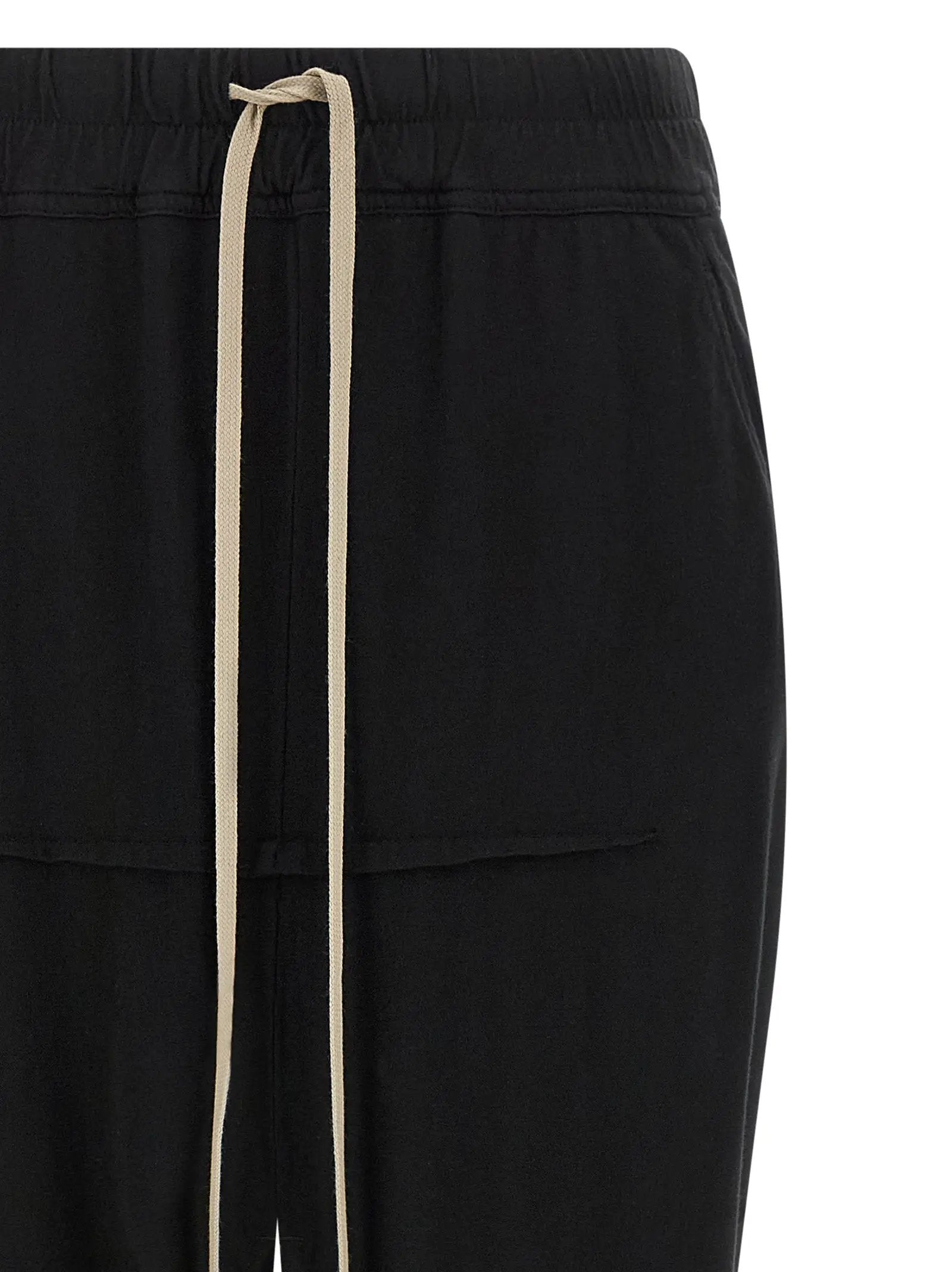 DRKSHDW Black Cotton Mini Skirt