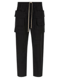 DRKSHDW Black Cotton Cargo Pants