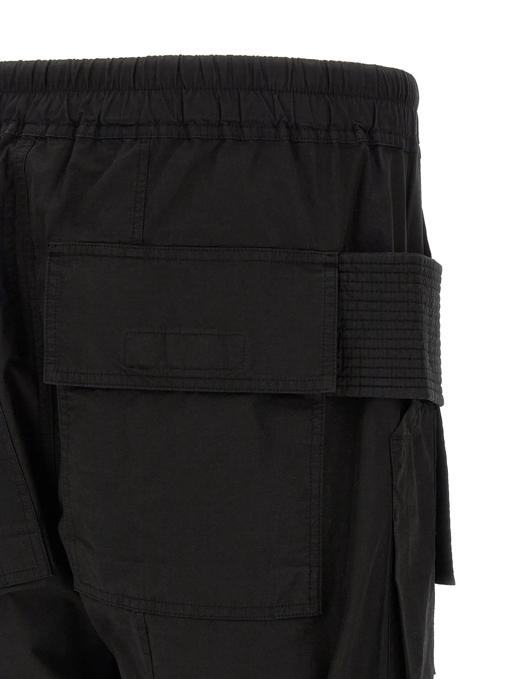 DRKSHDW Black Cotton Cargo Pants