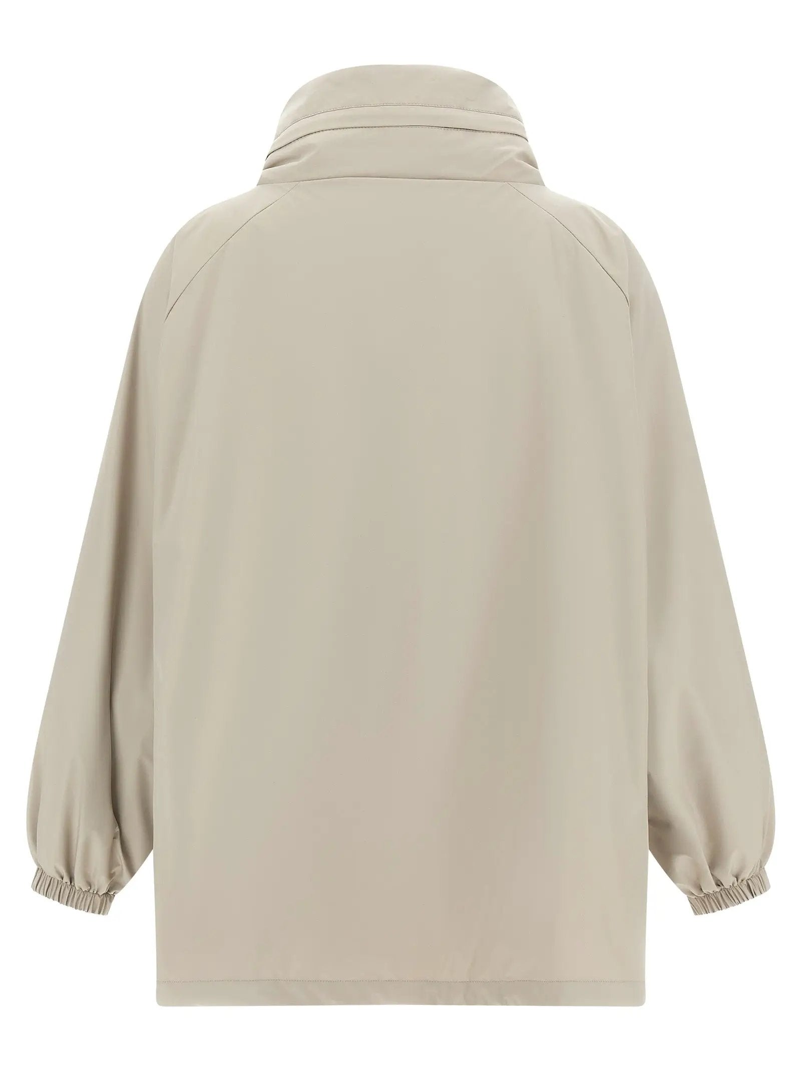 MooRER Gray Polyester Shell Jacket