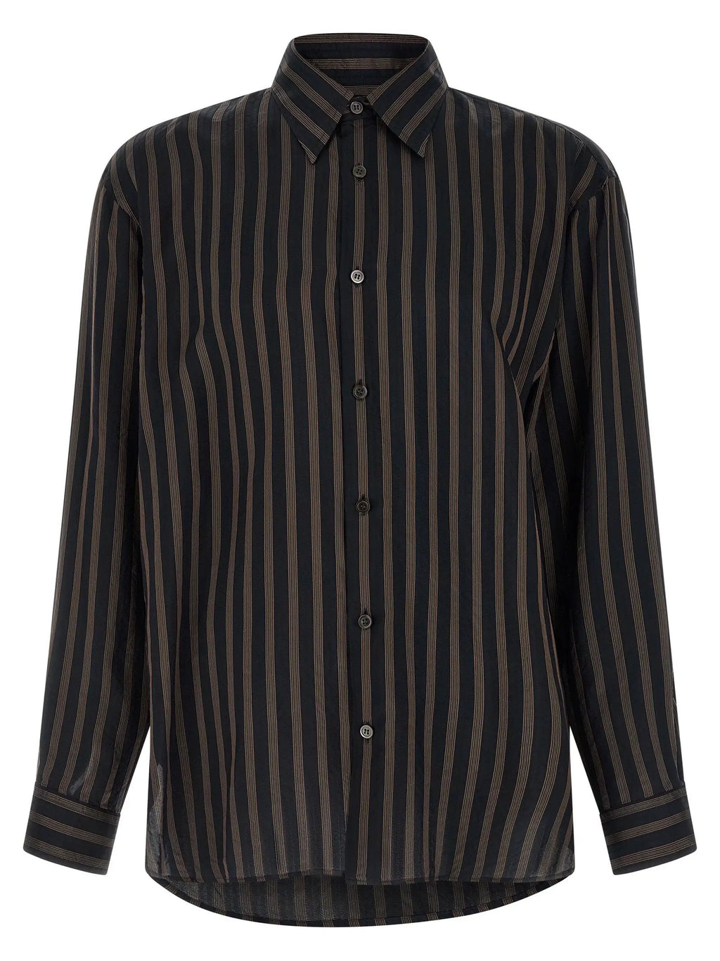 Dries Van Noten Black Copper Blouse