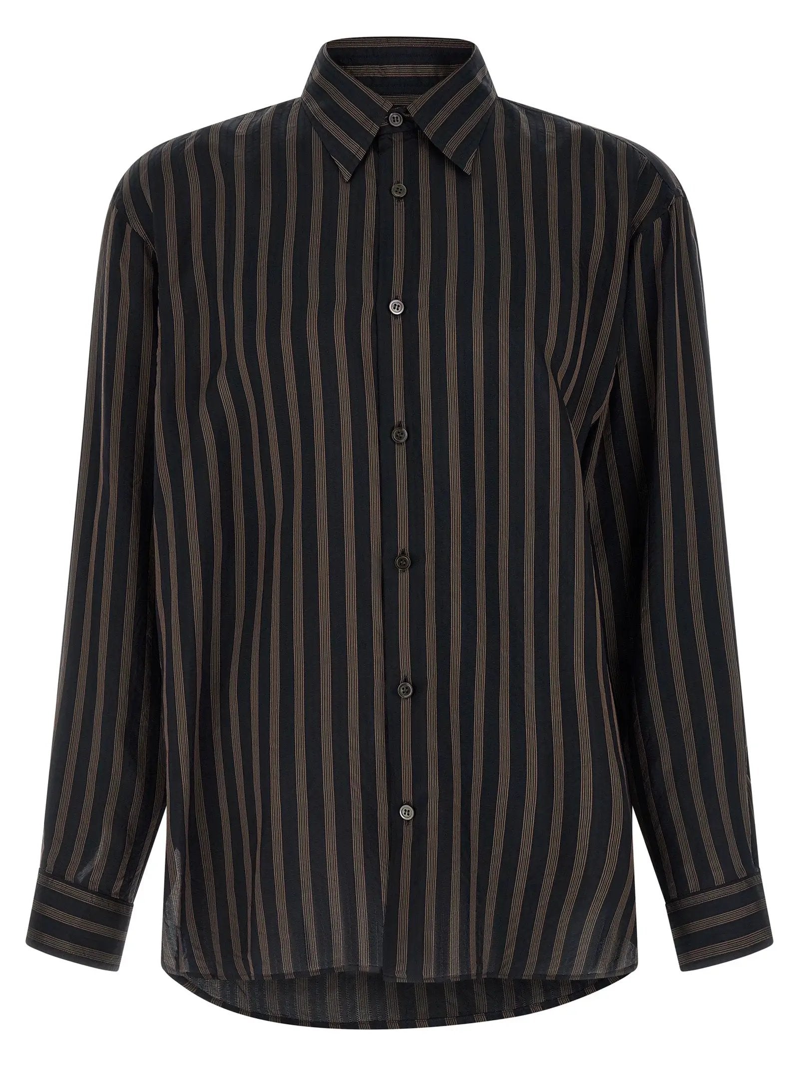 Dries Van Noten Black Copper Blouse