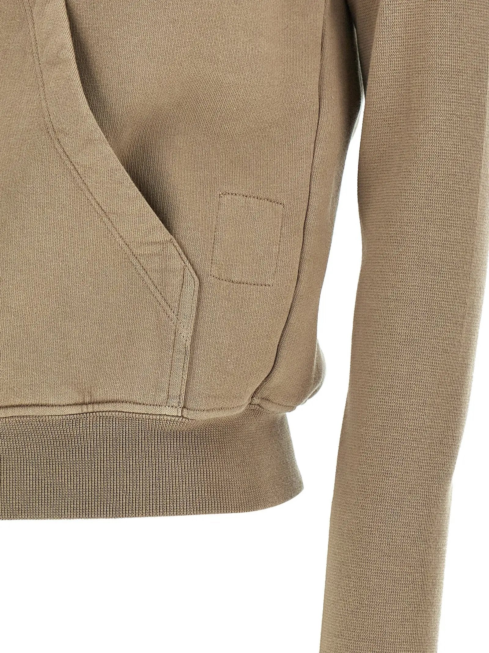 DRKSHDW Beige Cotton Sweatshirt