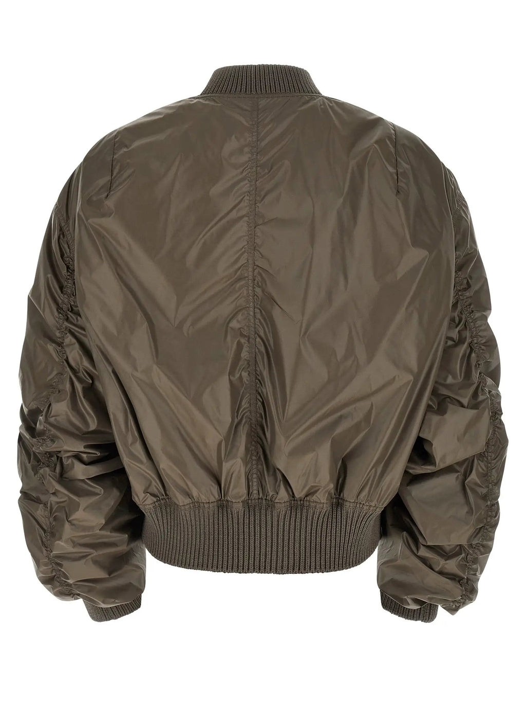 Rick Owens Gray Nylon Bomber