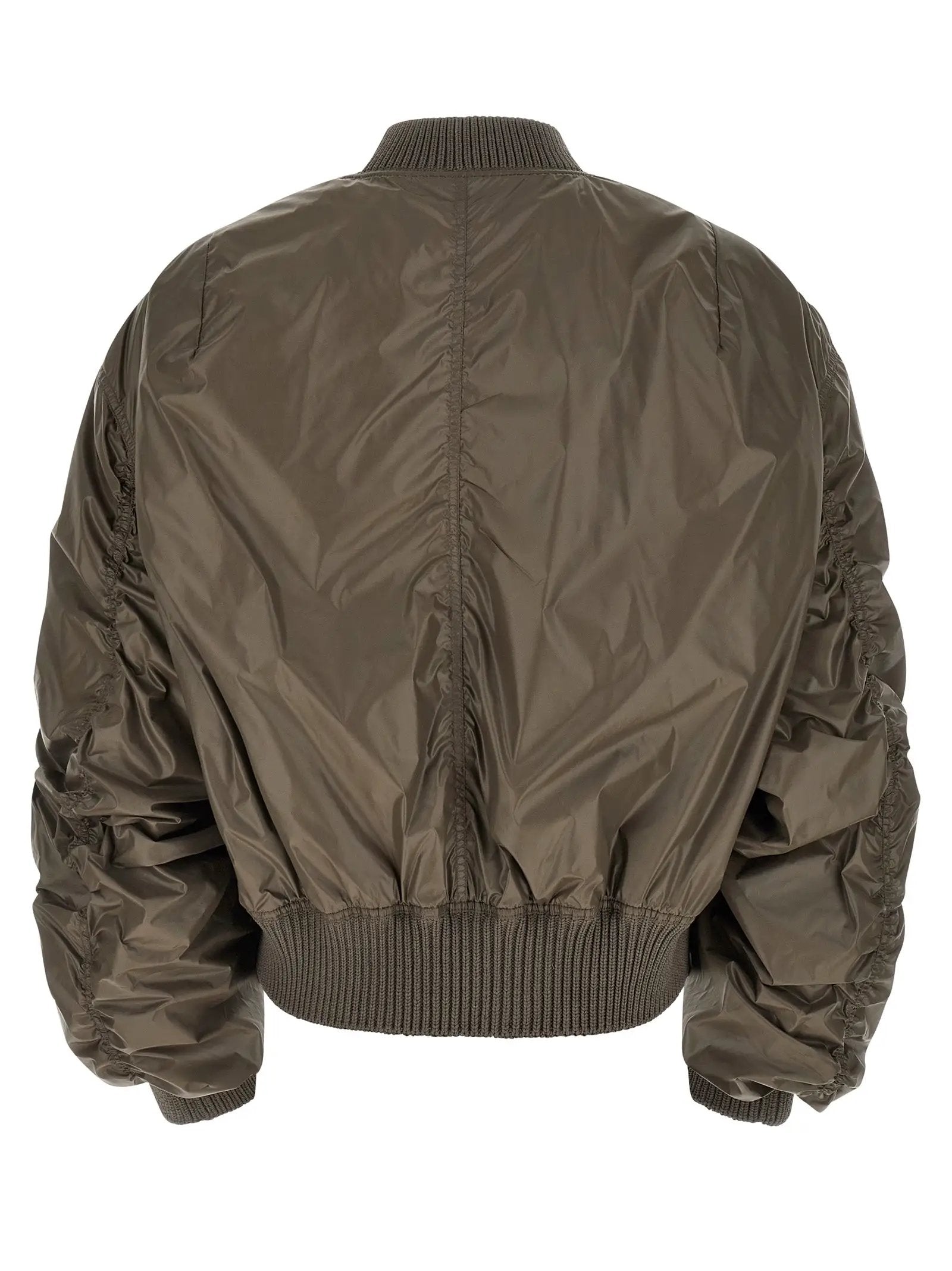 Rick Owens Gray Nylon Bomber