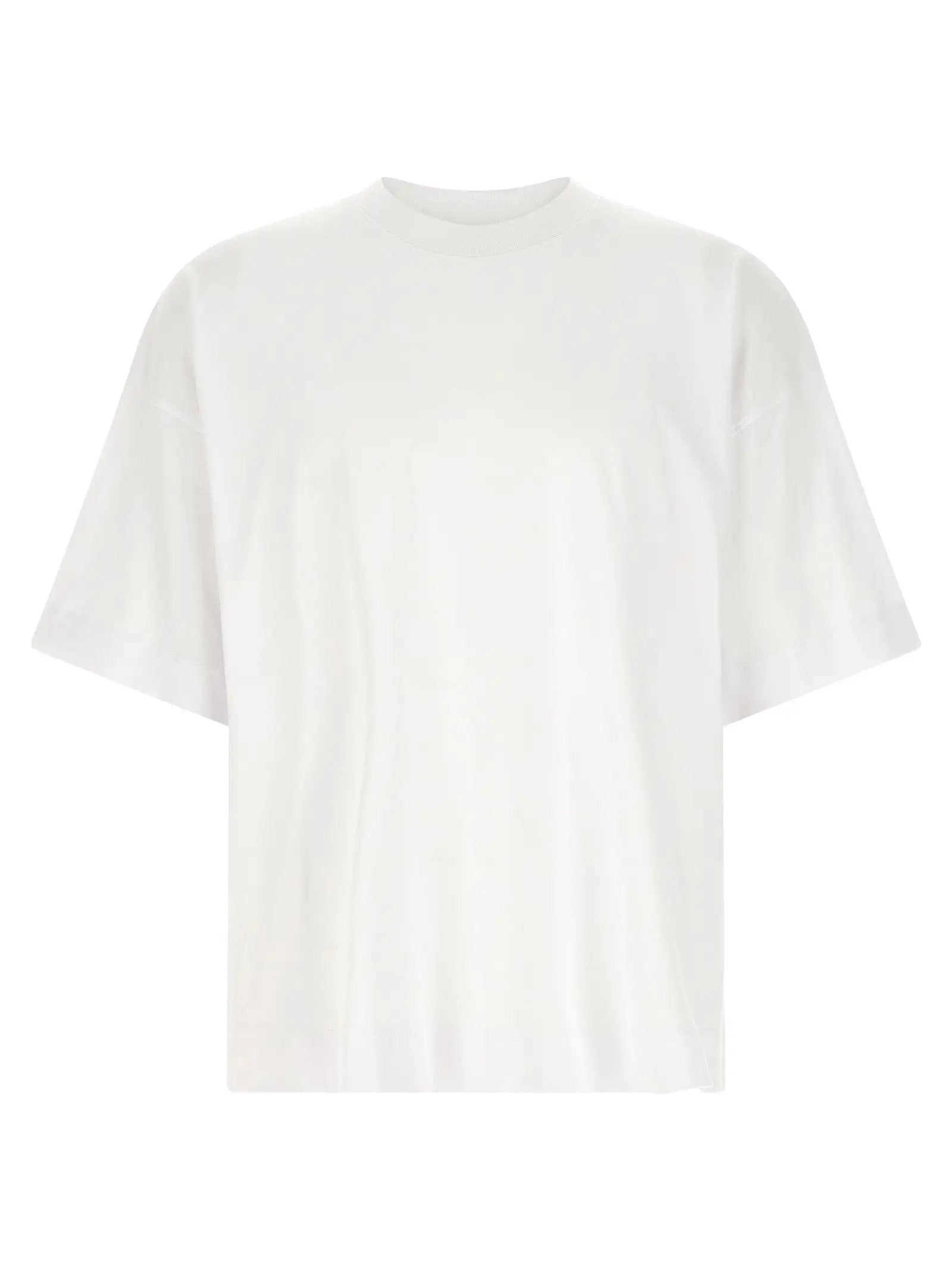 Dries Van Noten White Cotton T-Shirt