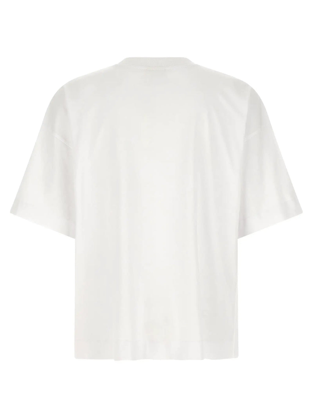 Dries Van Noten White Cotton T-Shirt