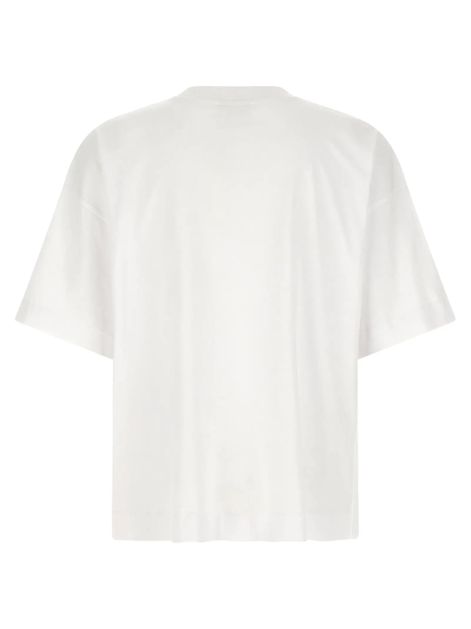 Dries Van Noten White Cotton T-Shirt