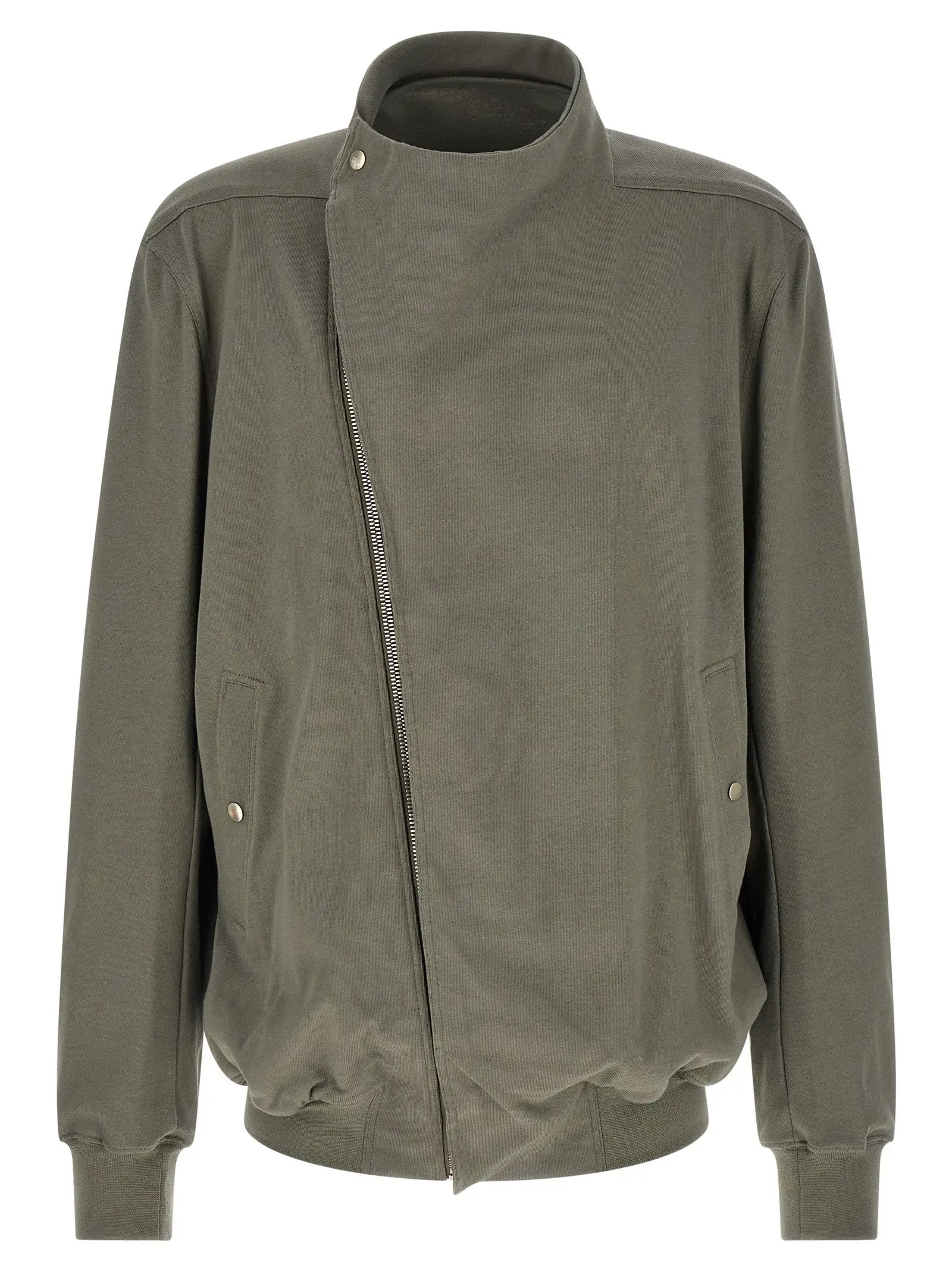 Rick Owens Gray Cotton Sweatshirt