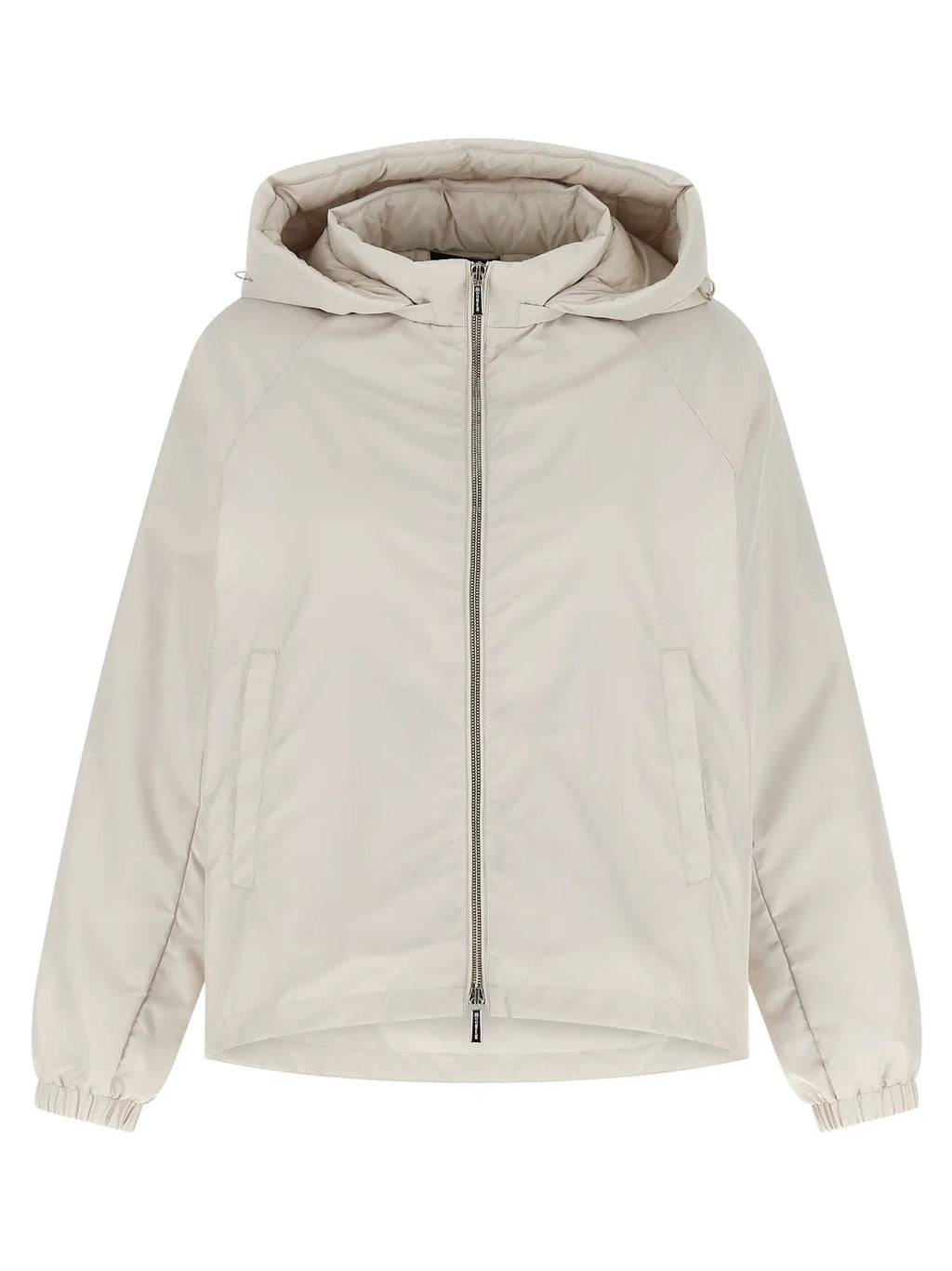 MooRER Beige Polyester Shell Jacket