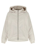 MooRER Beige Polyester Shell Jacket
