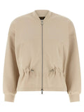 MooRER Beige Cotton Sweatshirt