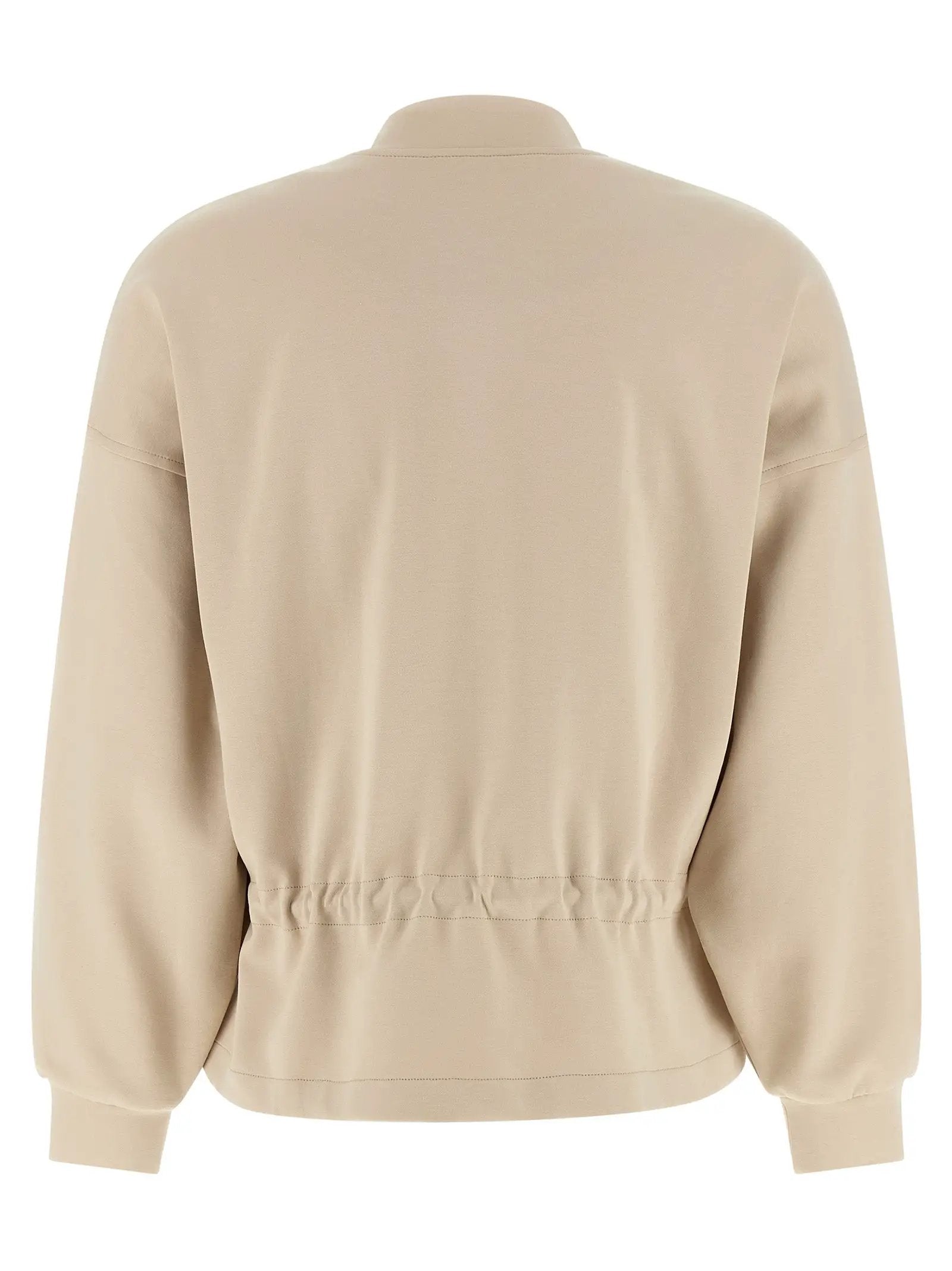 MooRER Beige Cotton Sweatshirt