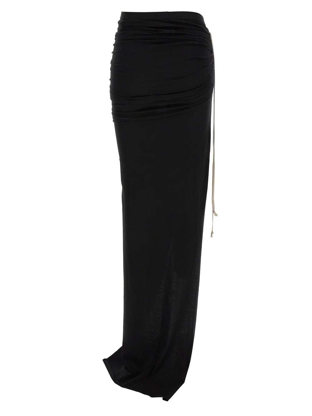 DRKSHDW Black Cotton Mini Skirt