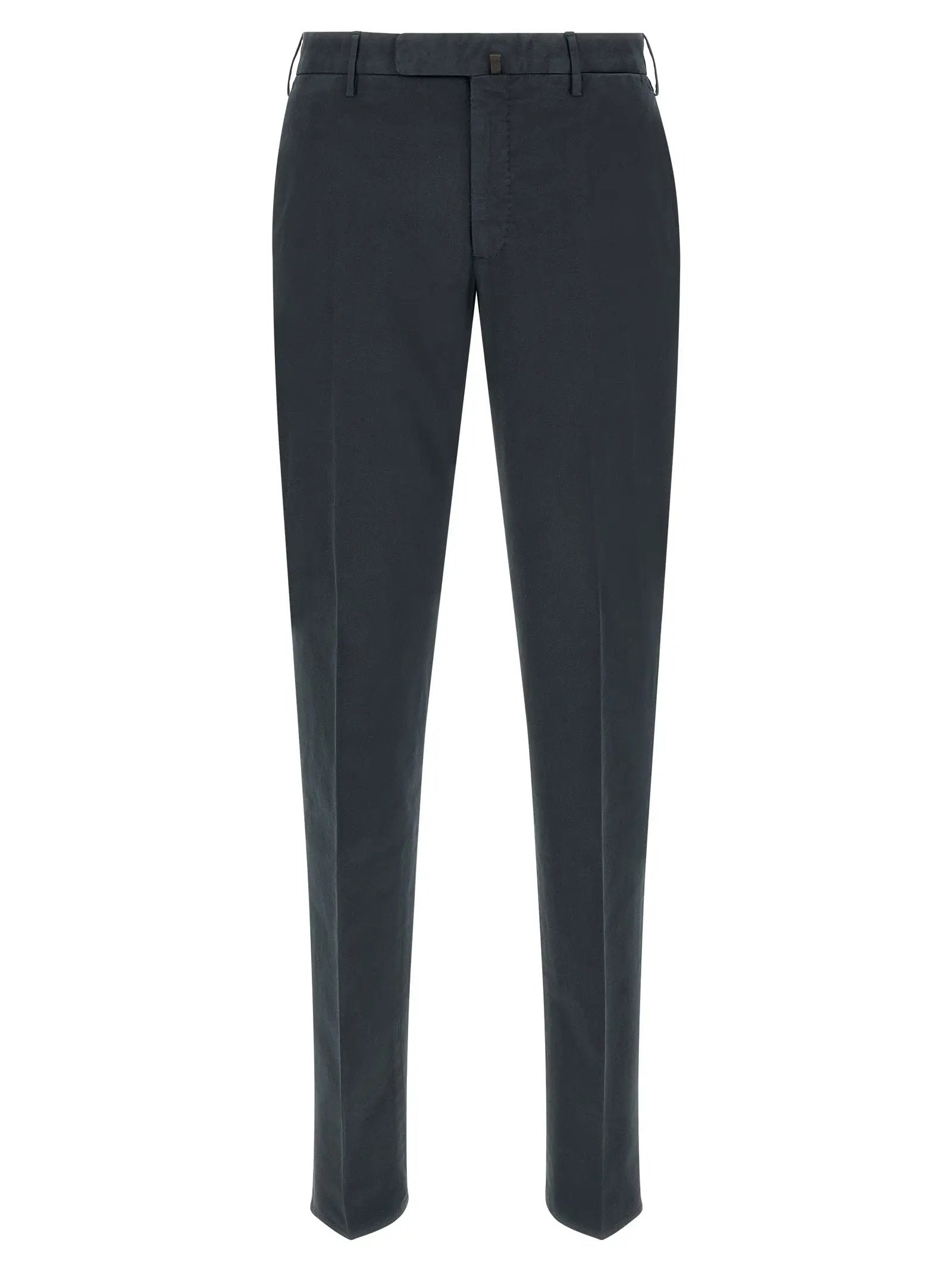 Incotex Blue Cotton Casual Pants