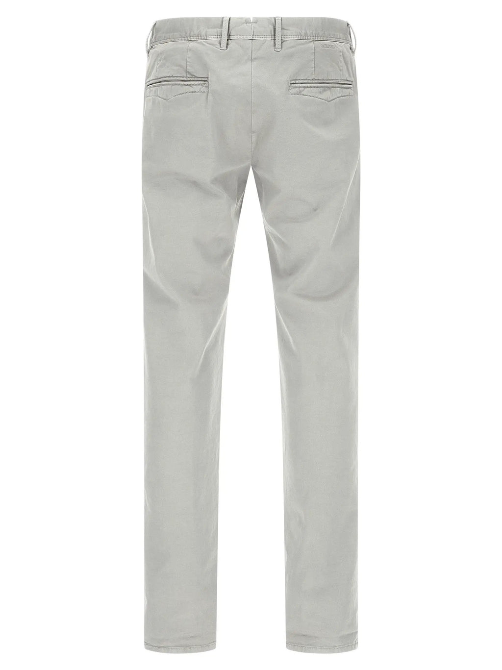 Incotex Gray Cotton Casual Pants