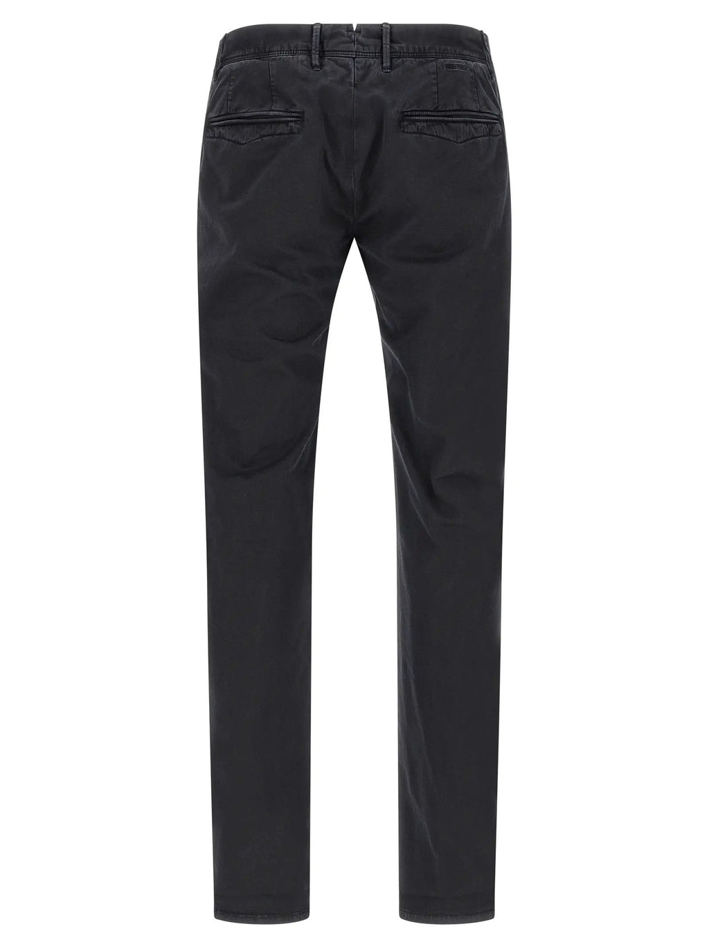 Incotex Blue Cotton Casual Pants